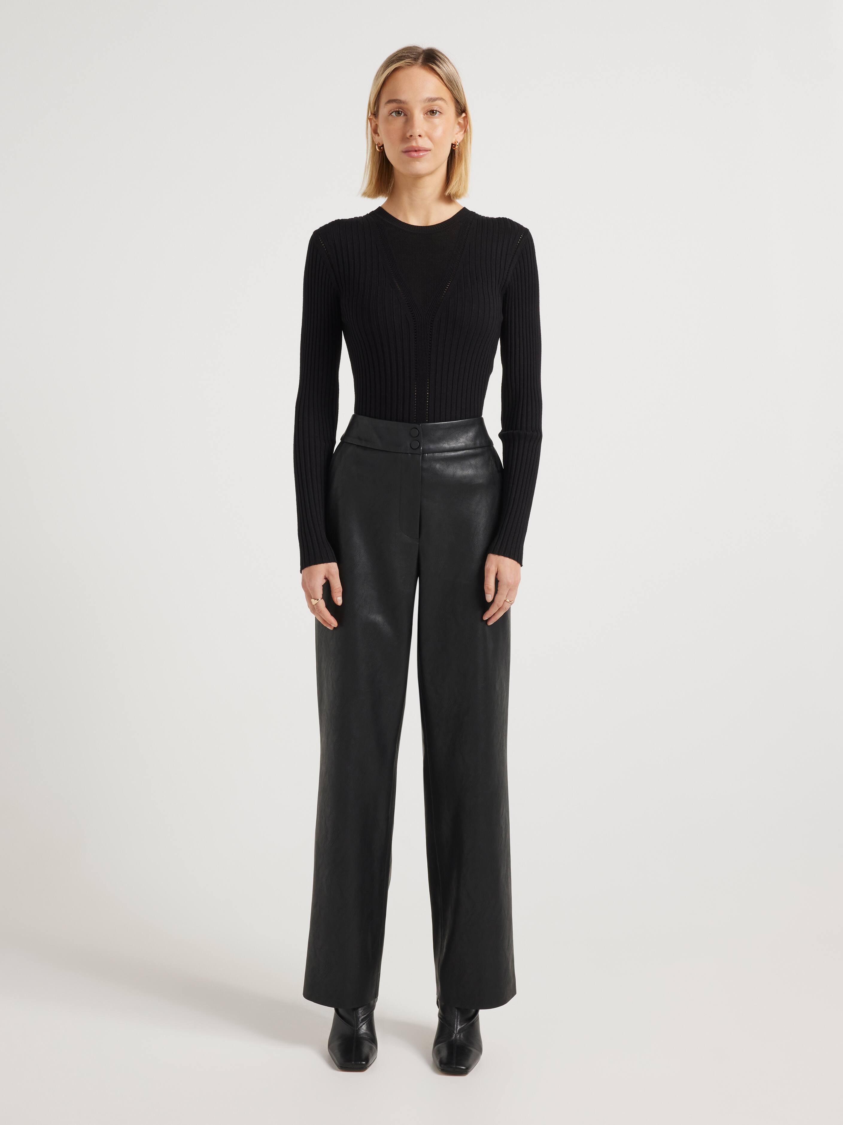 Nina Long Sleeve Pointelle Knit