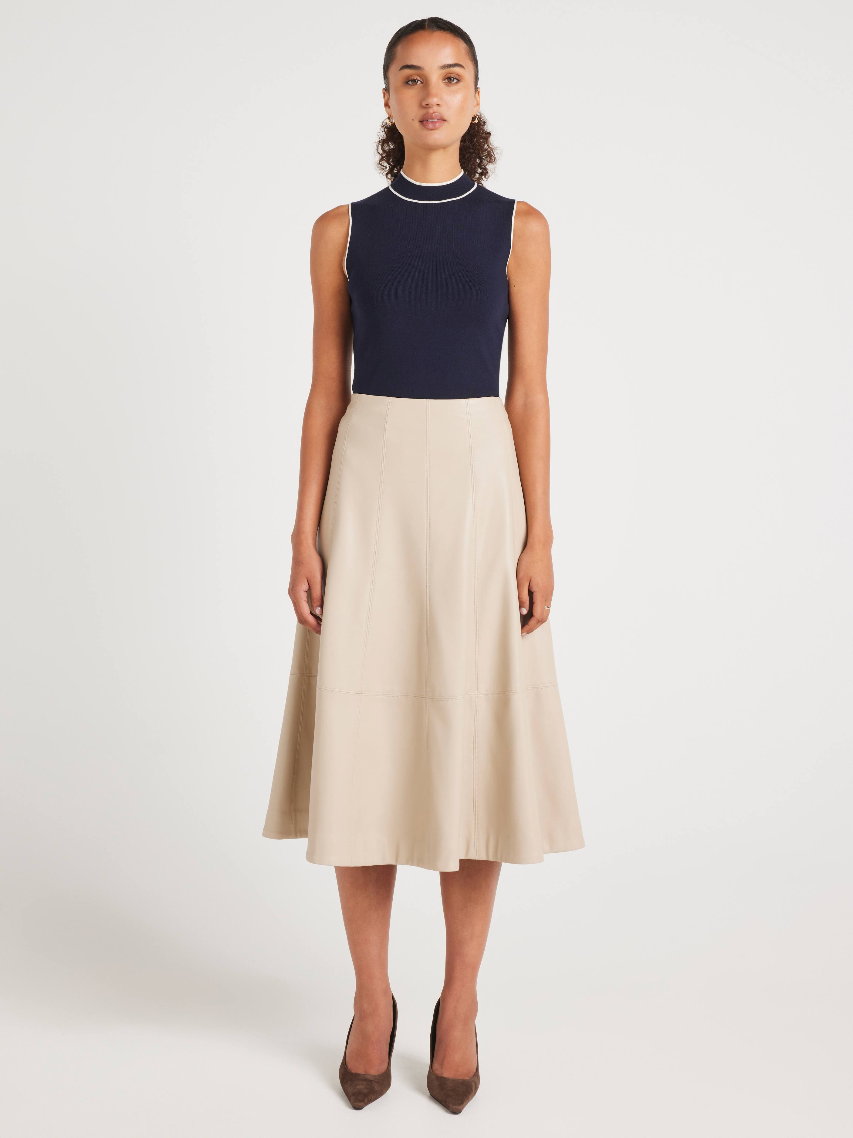 Willow Tipped High Neck Knit