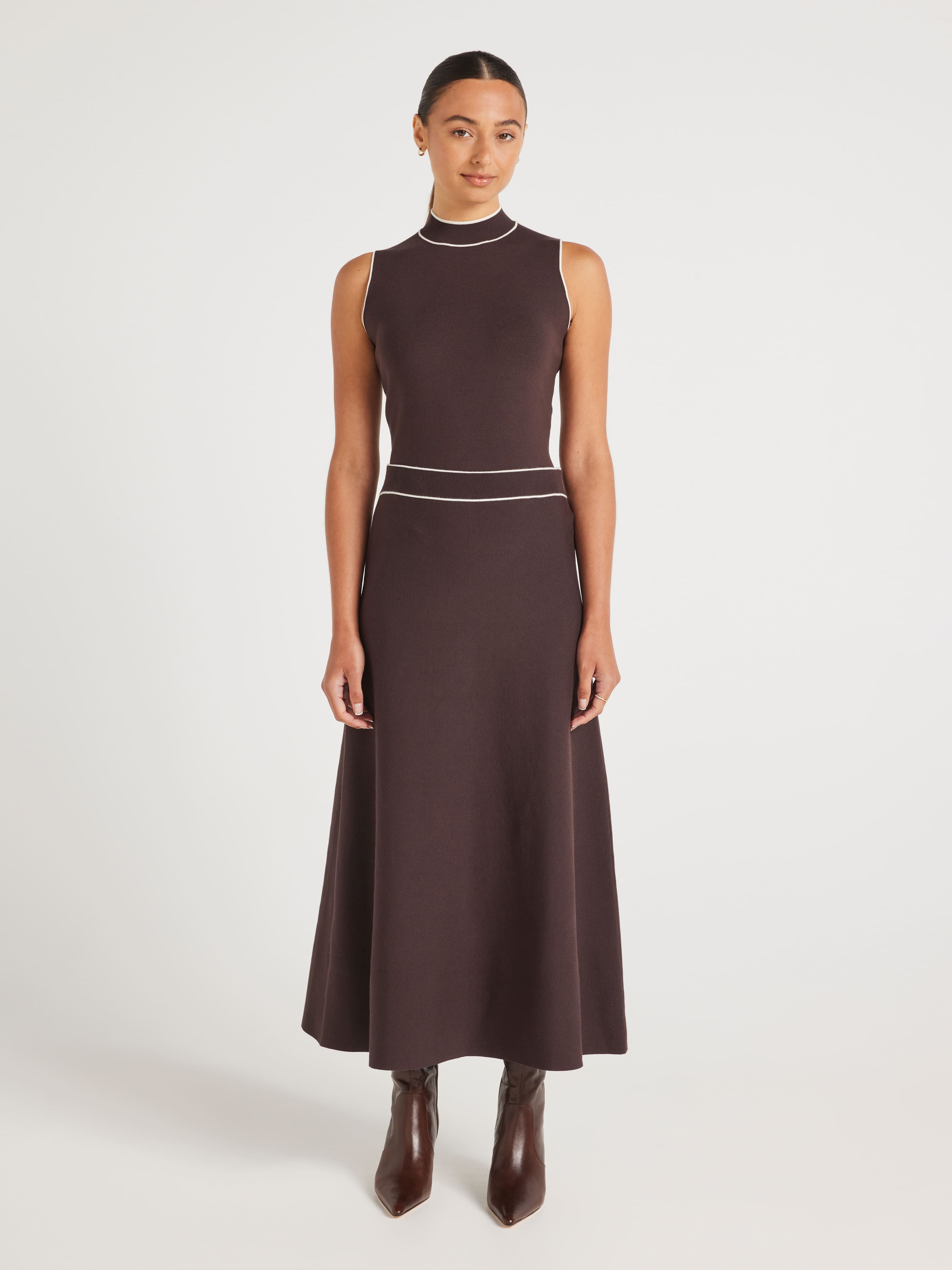 Willow Tipped High Neck Knit