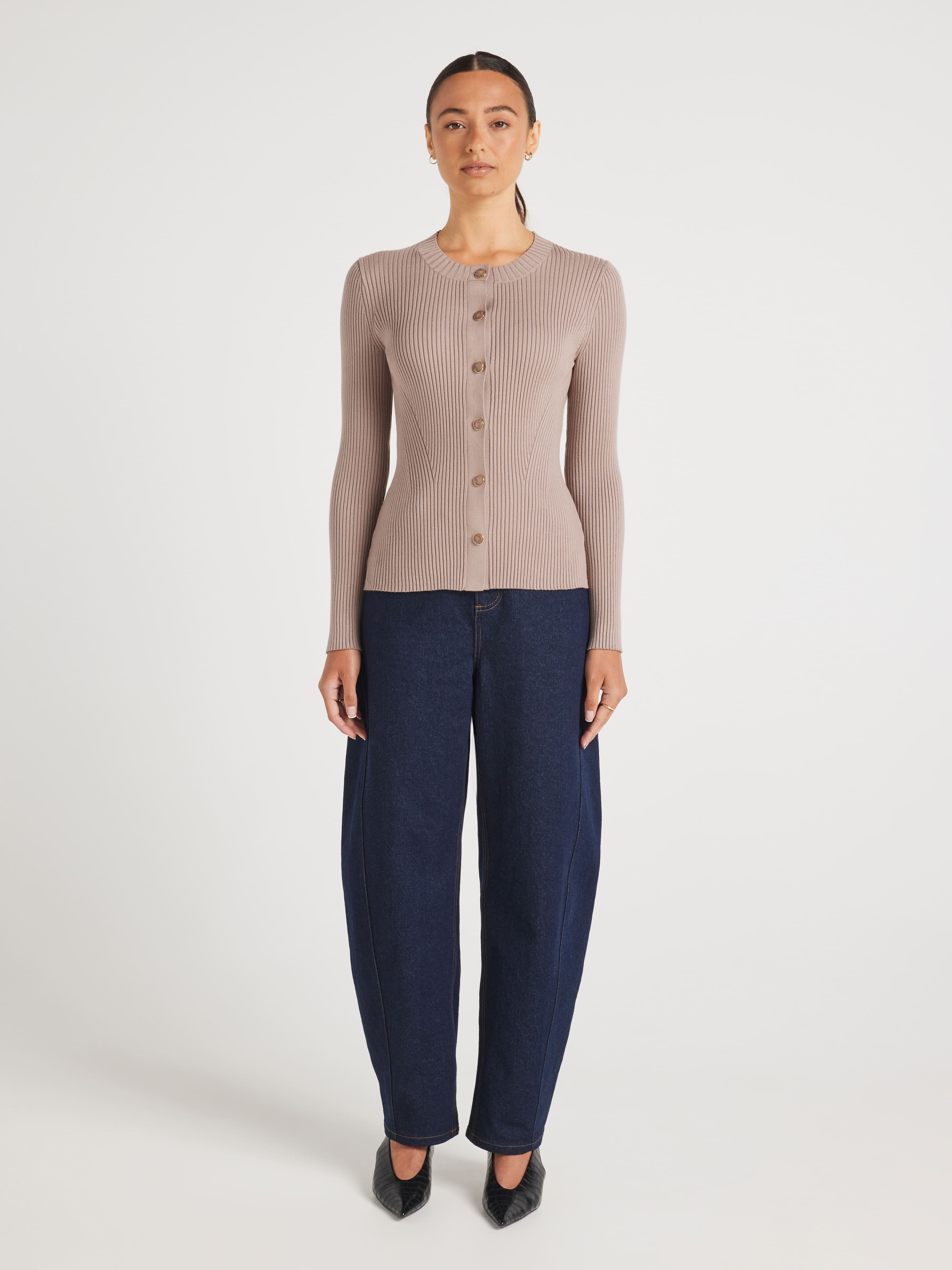 Taylah Ribbed Cardigan