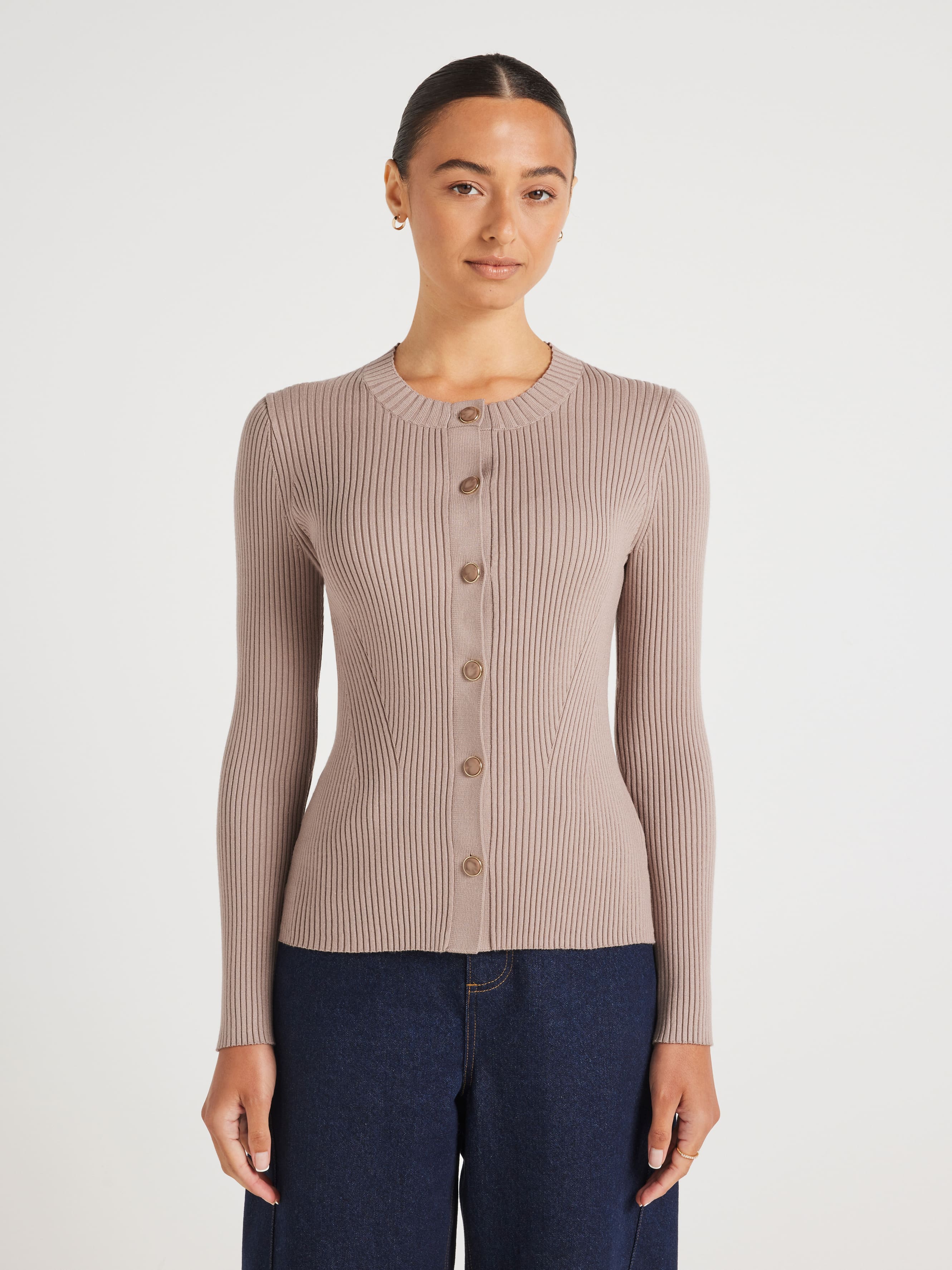 Taylah Ribbed Cardigan