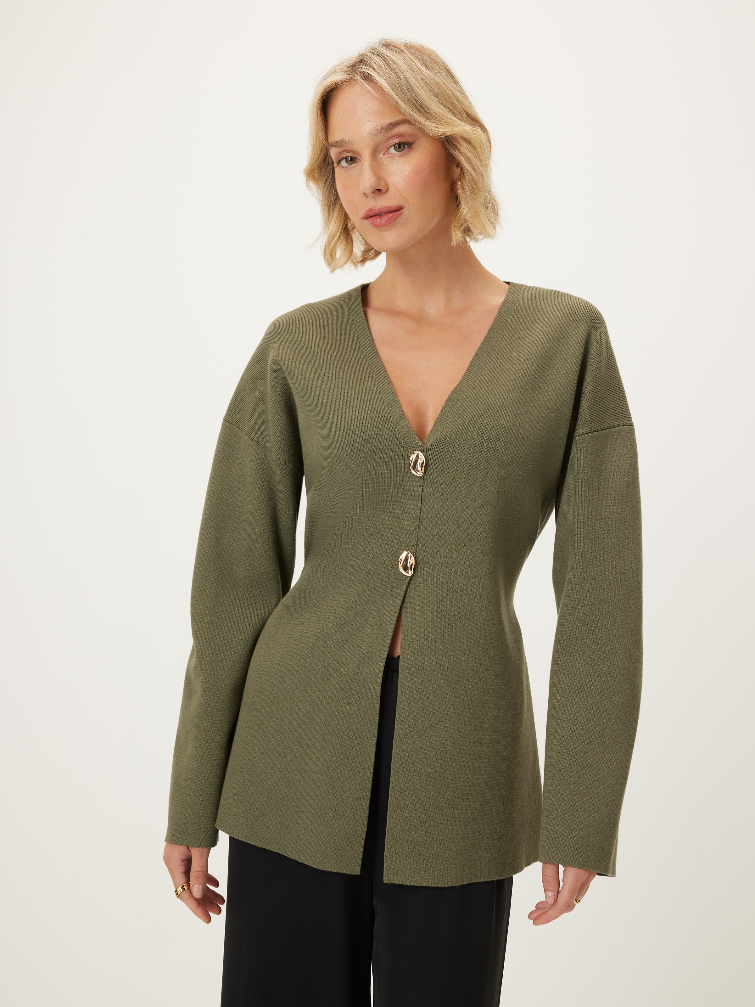 Bree Longline Knit Cardigan