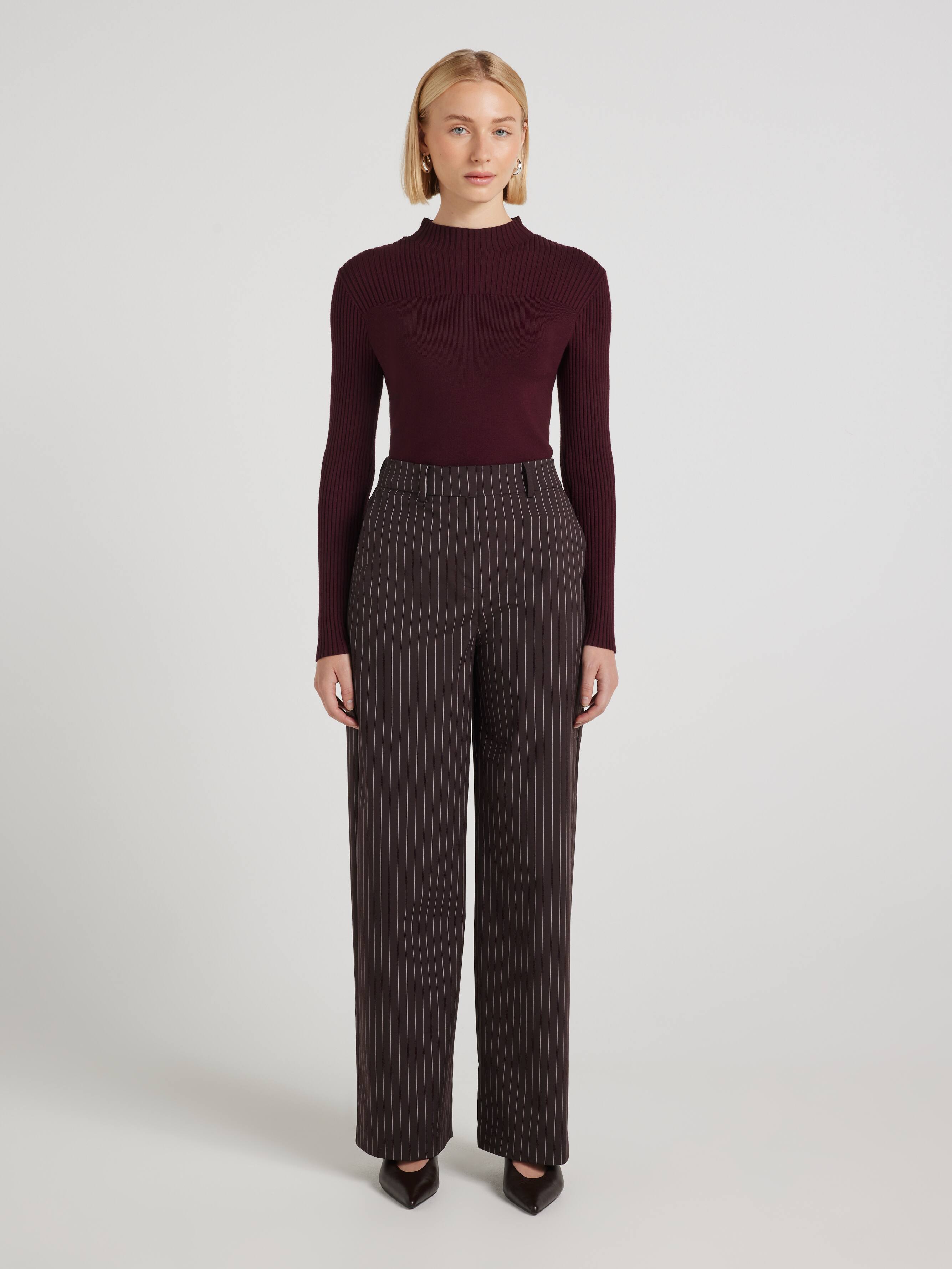 Laura Ribbed Milano Knit