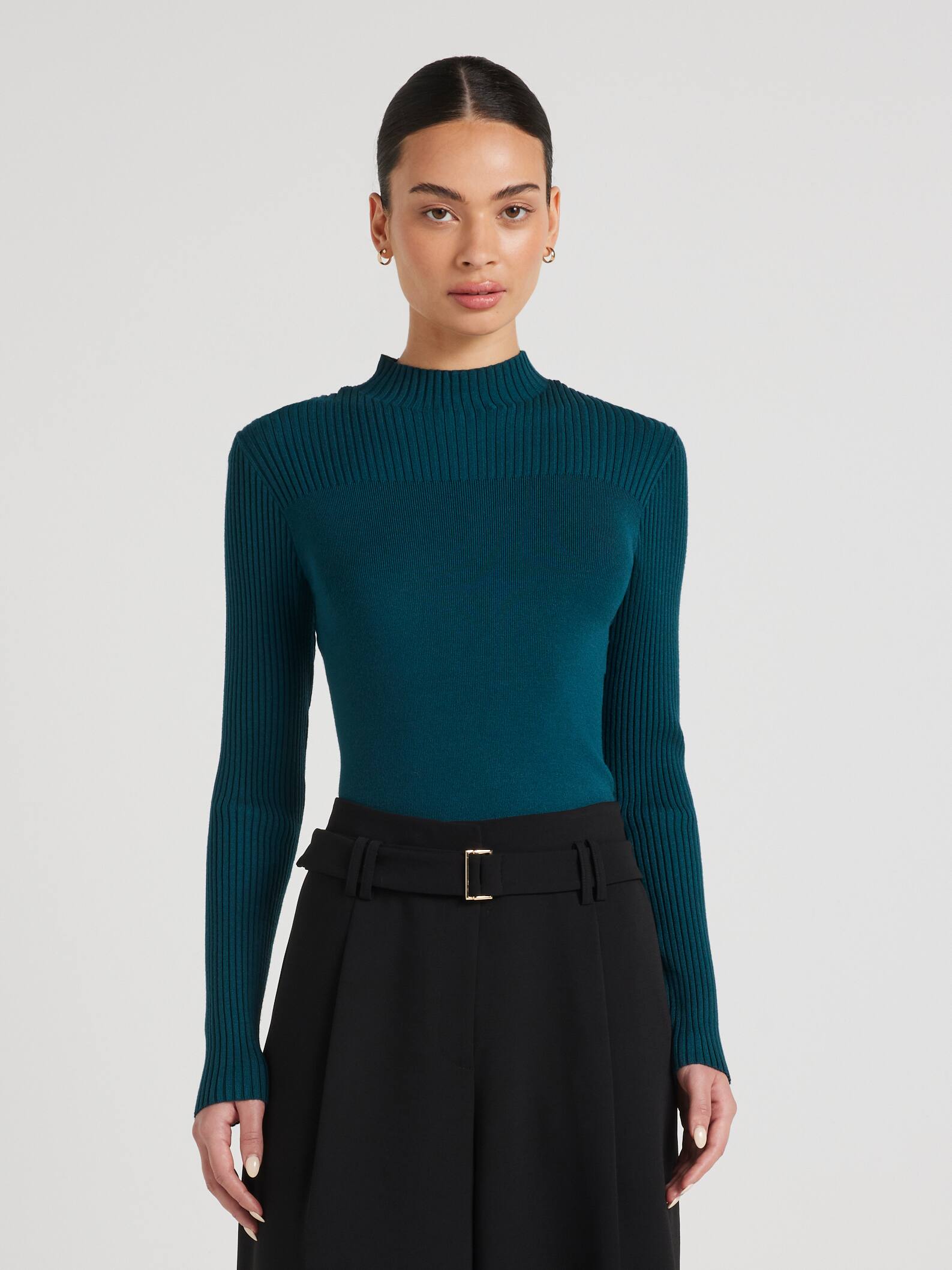 Laura Ribbed Milano Knit