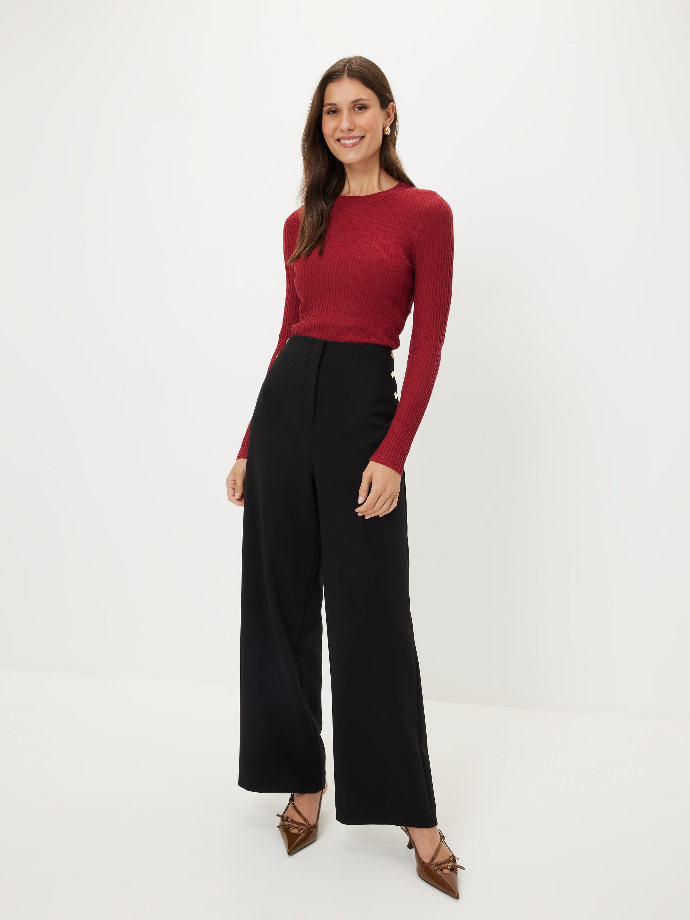 Elina Stitch Detail Knit