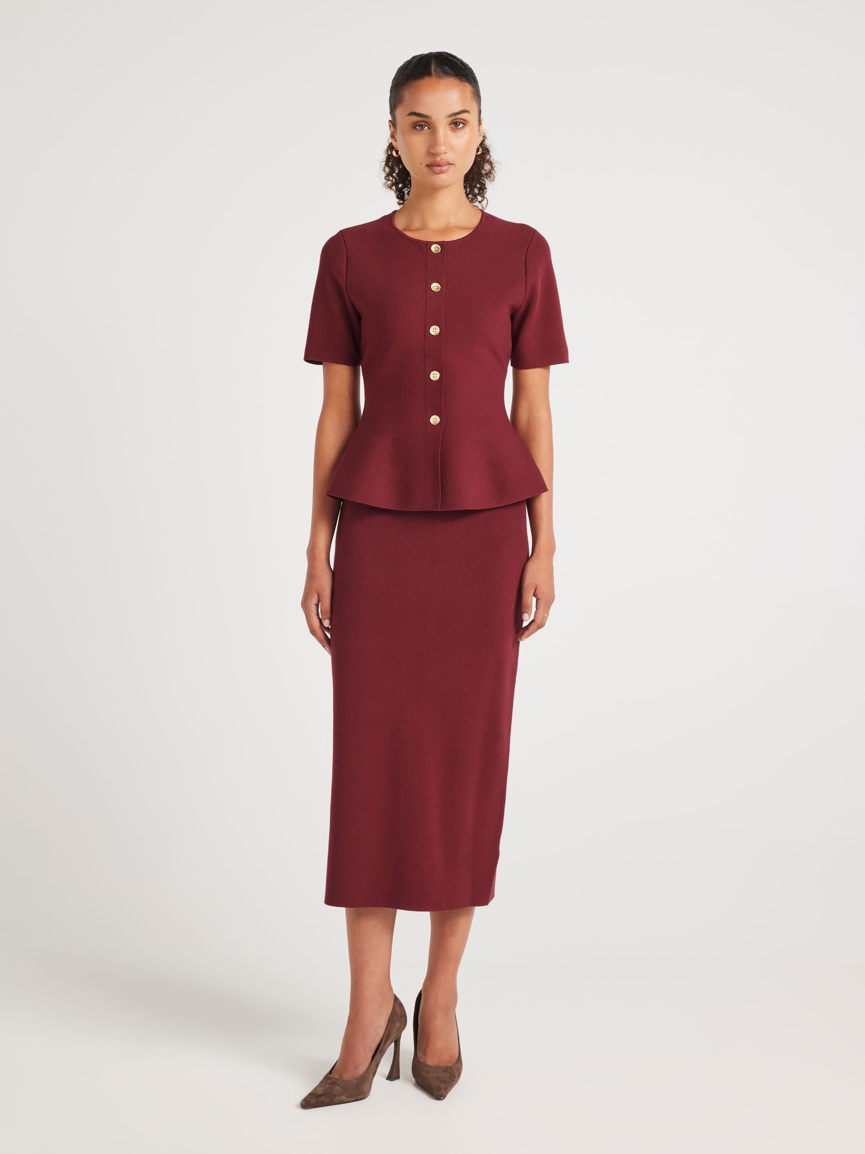 Camille Midi Skirt