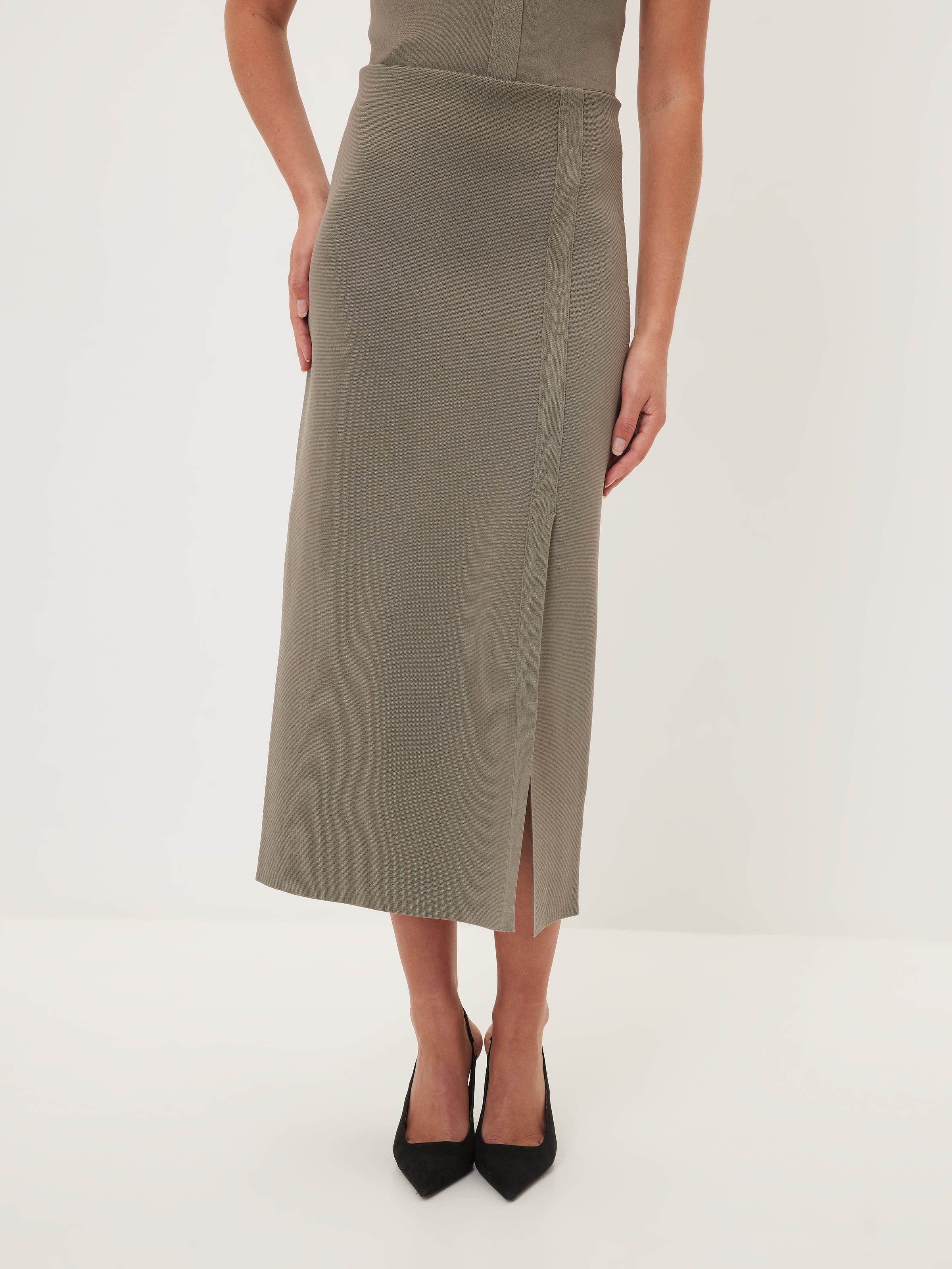 Giselle Milano Split Skirt