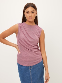 Riley Ruched Tank Top