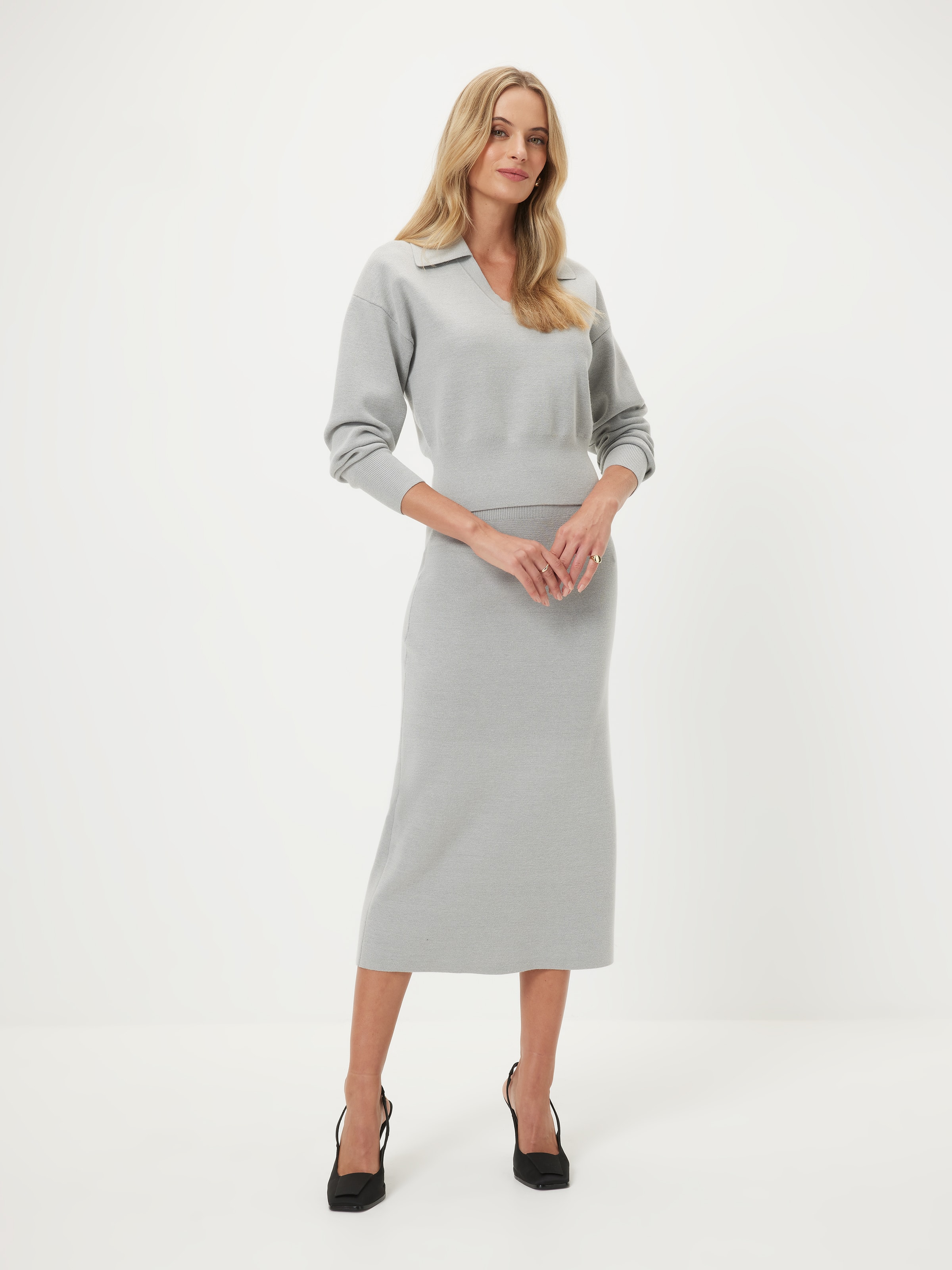 Camille Collar Knit