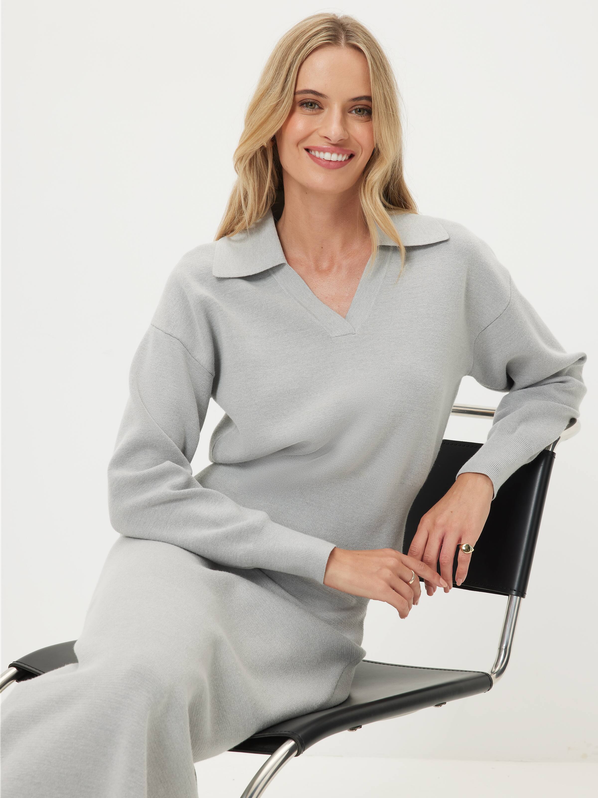 Camille Collar Knit