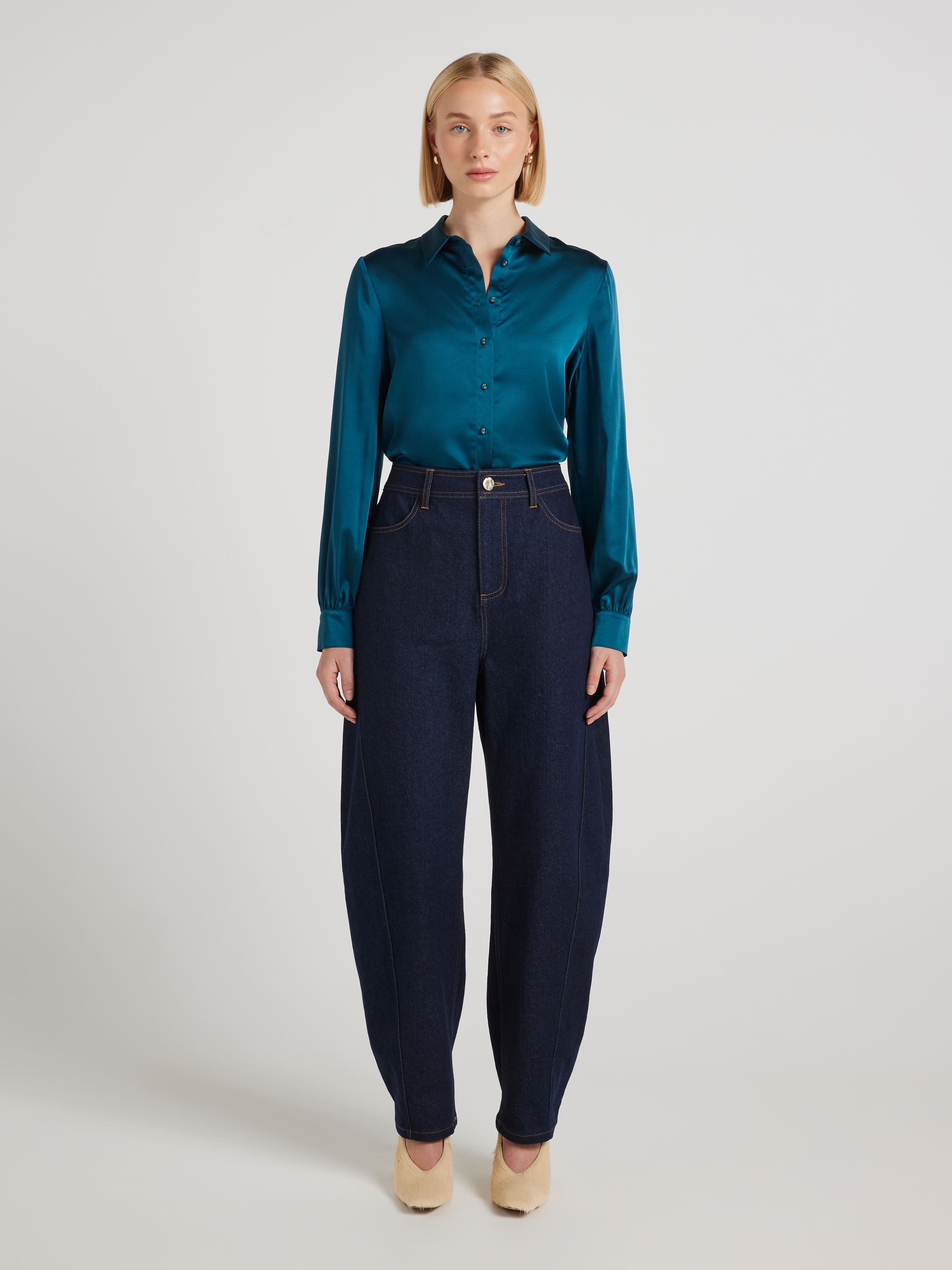 Most Popular Sophie Satin Shirt