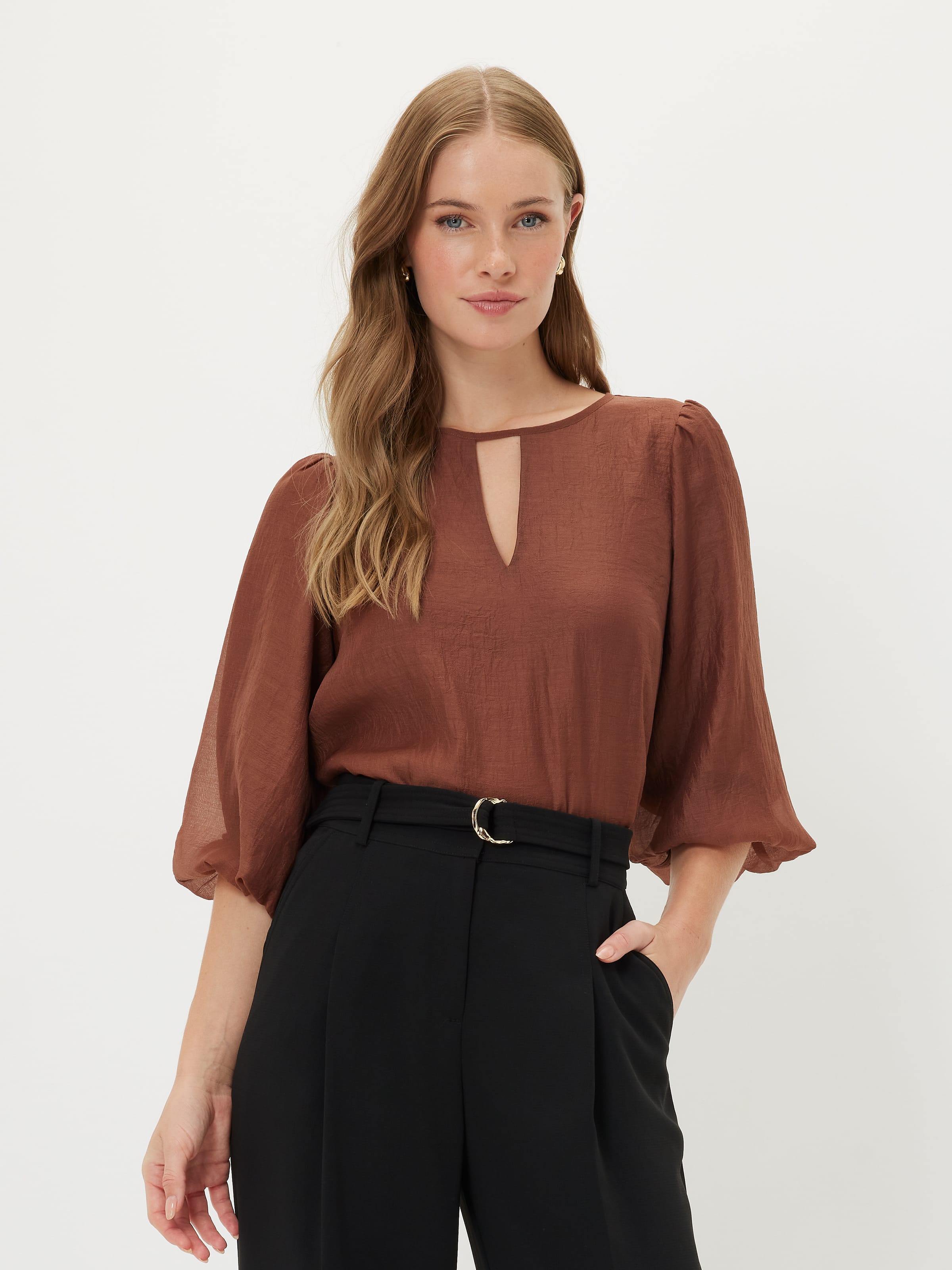 Kenzie Organza Blouse