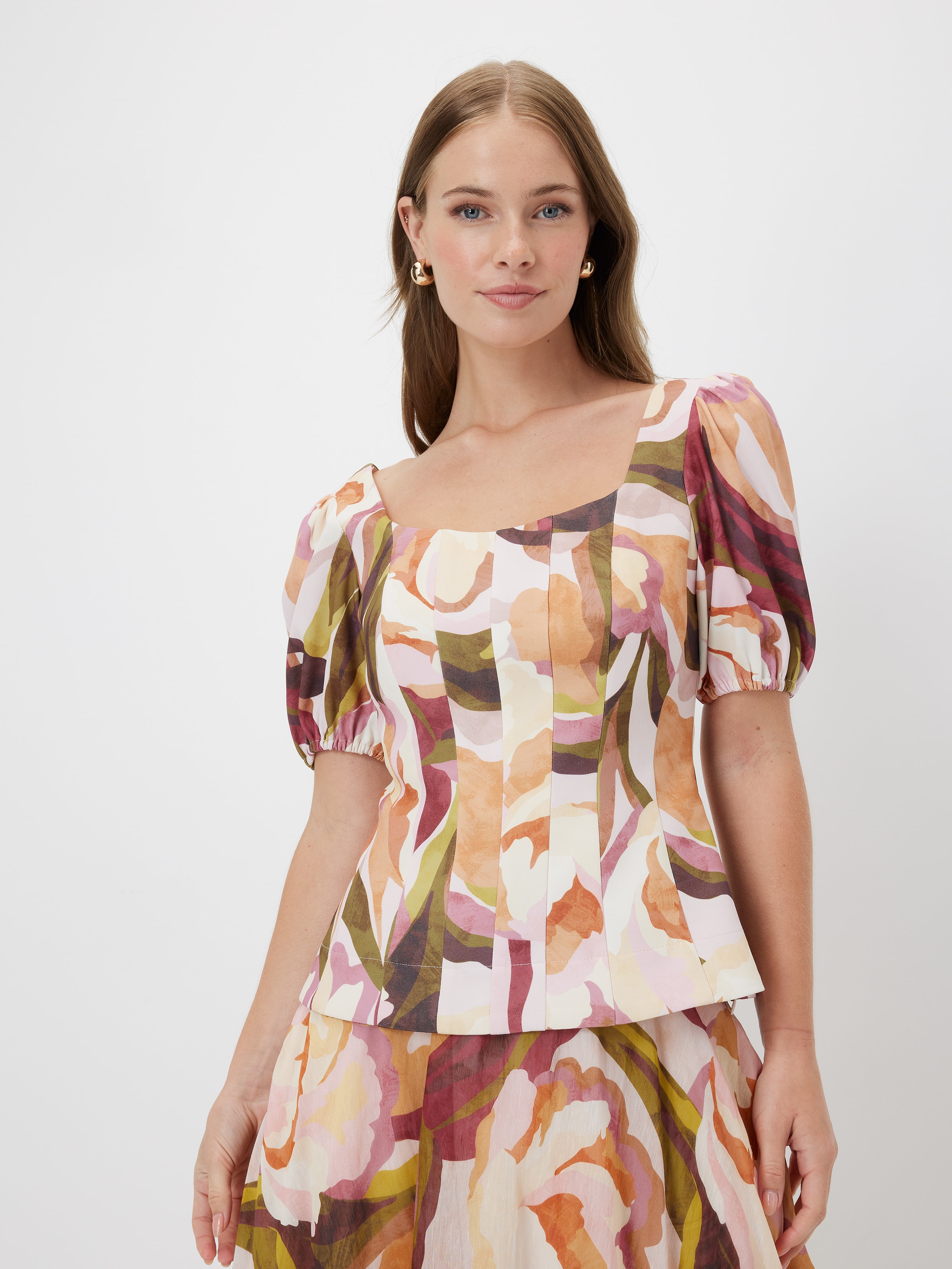 Elissa Panelled Top