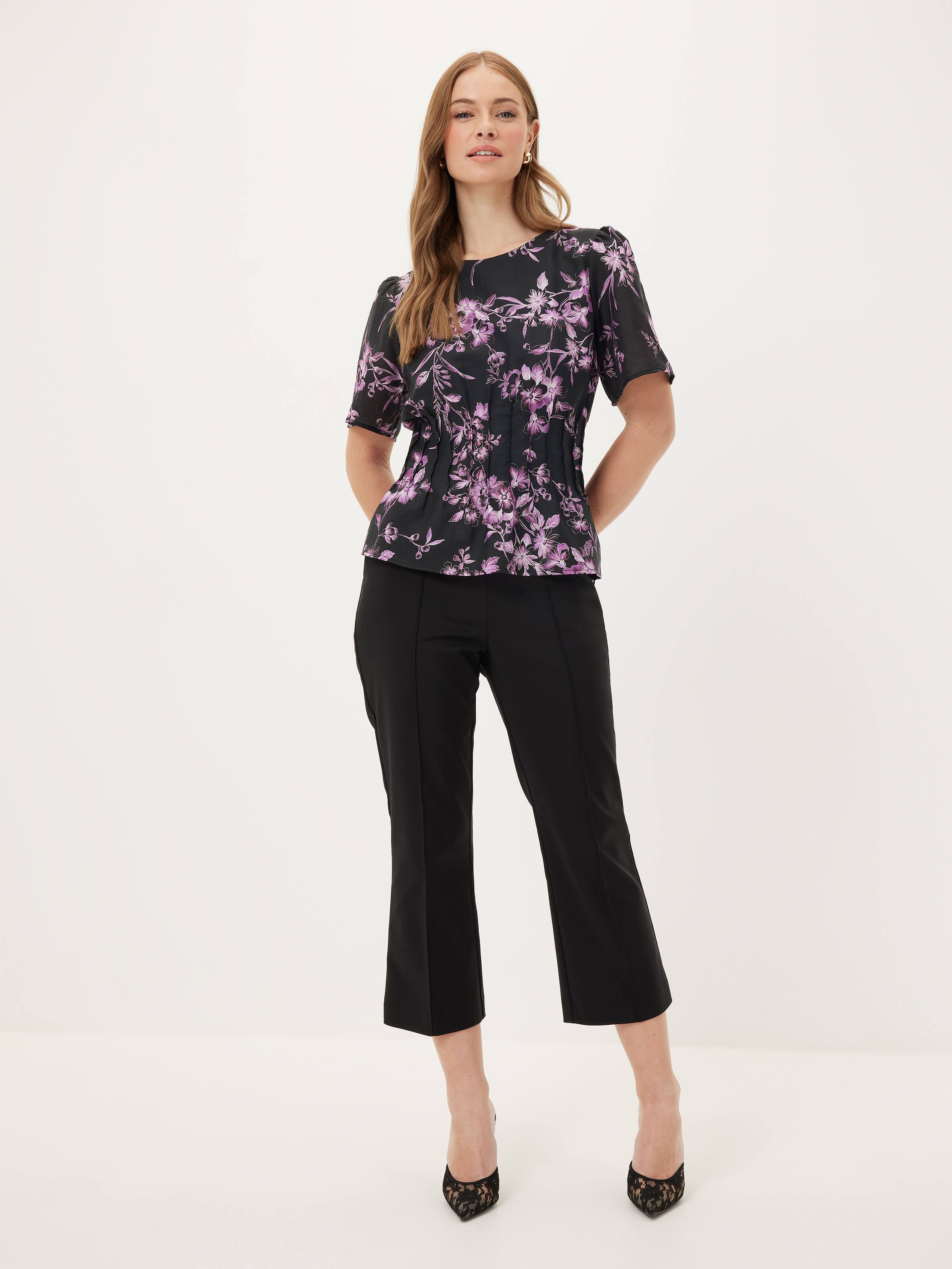 Pippa Pleat Waist Top