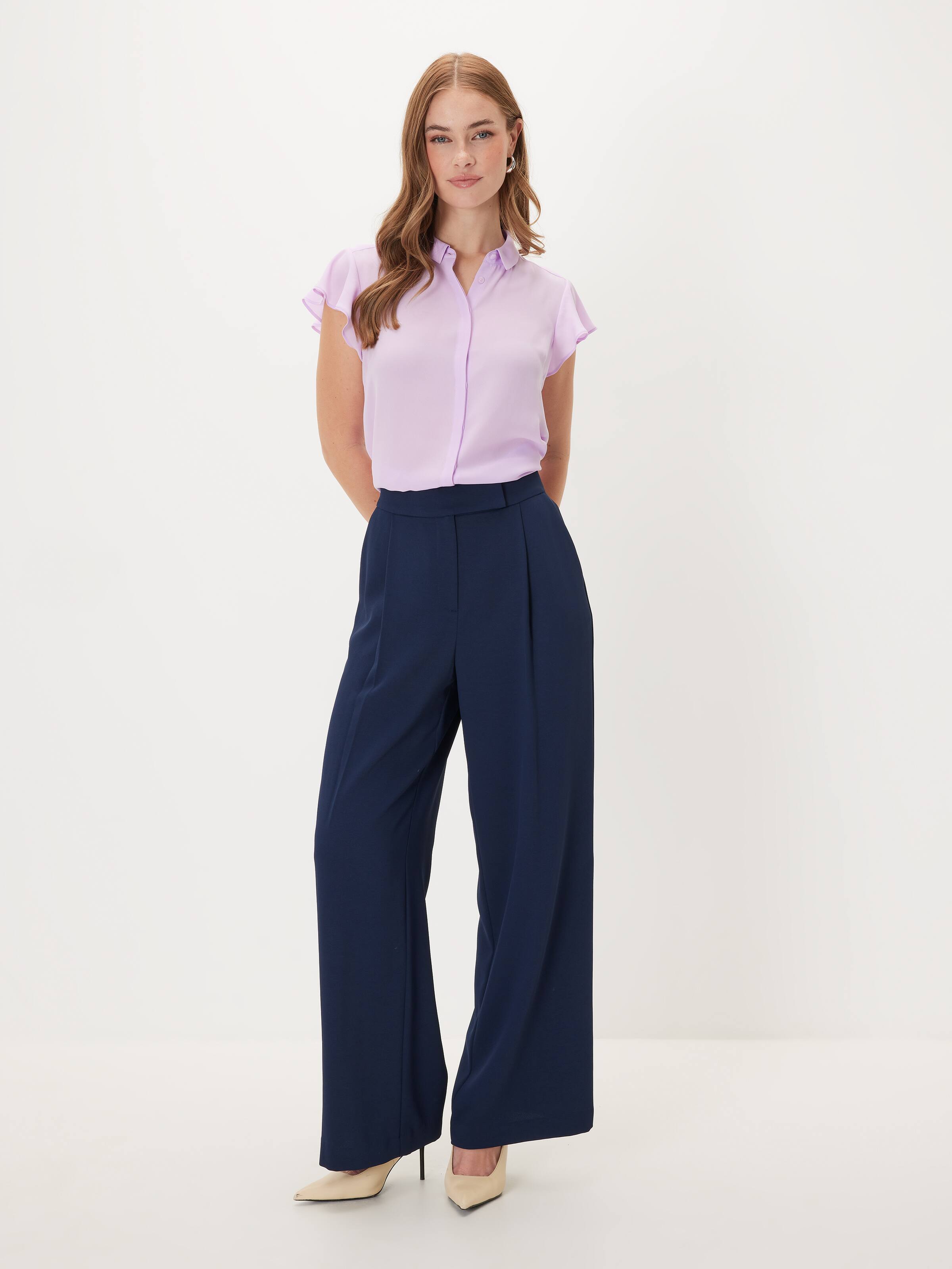 Aria Ruffle Sleeve Shirt