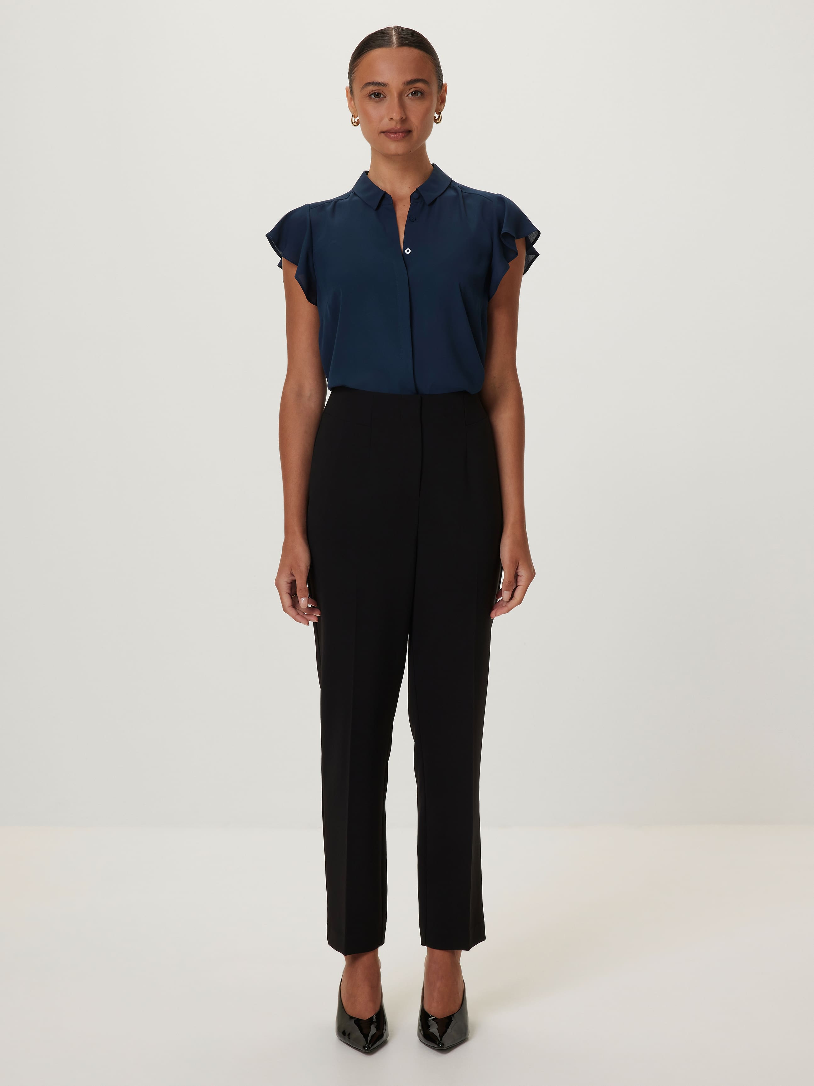 Aria Ruffle Sleeve Shirt