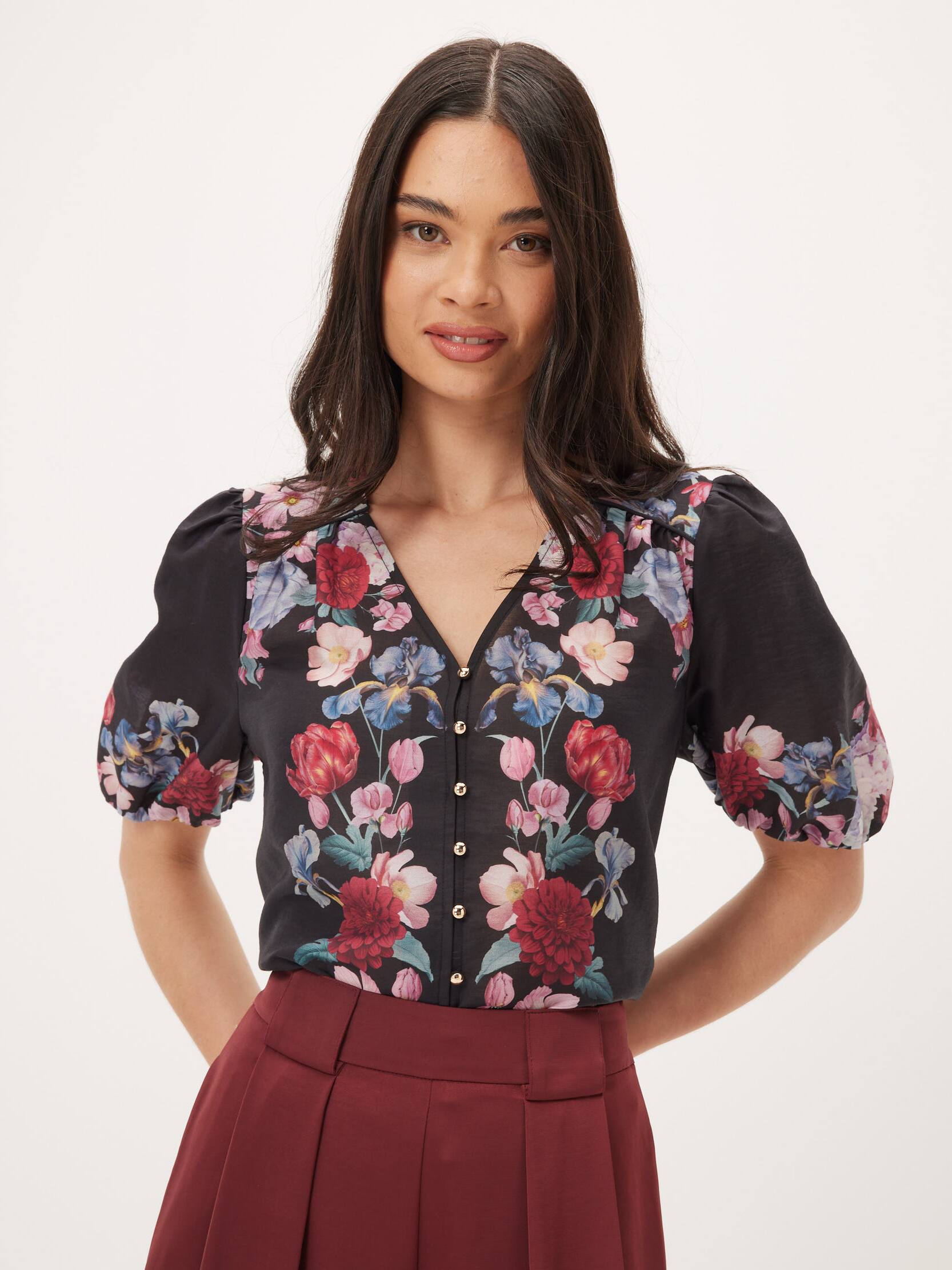 Lola V Neck Blouse