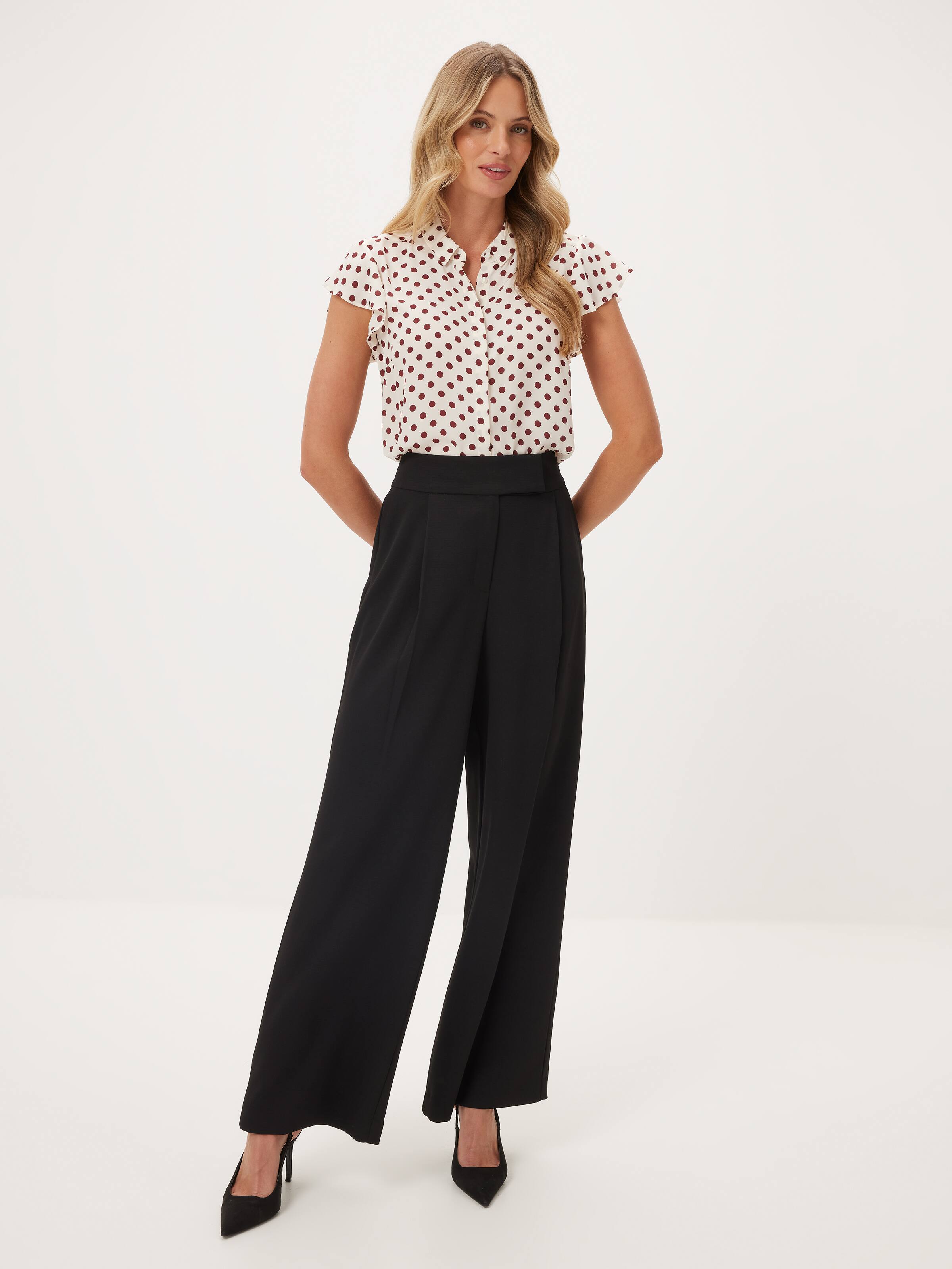 Aria Ruffle Sleeve Shirt