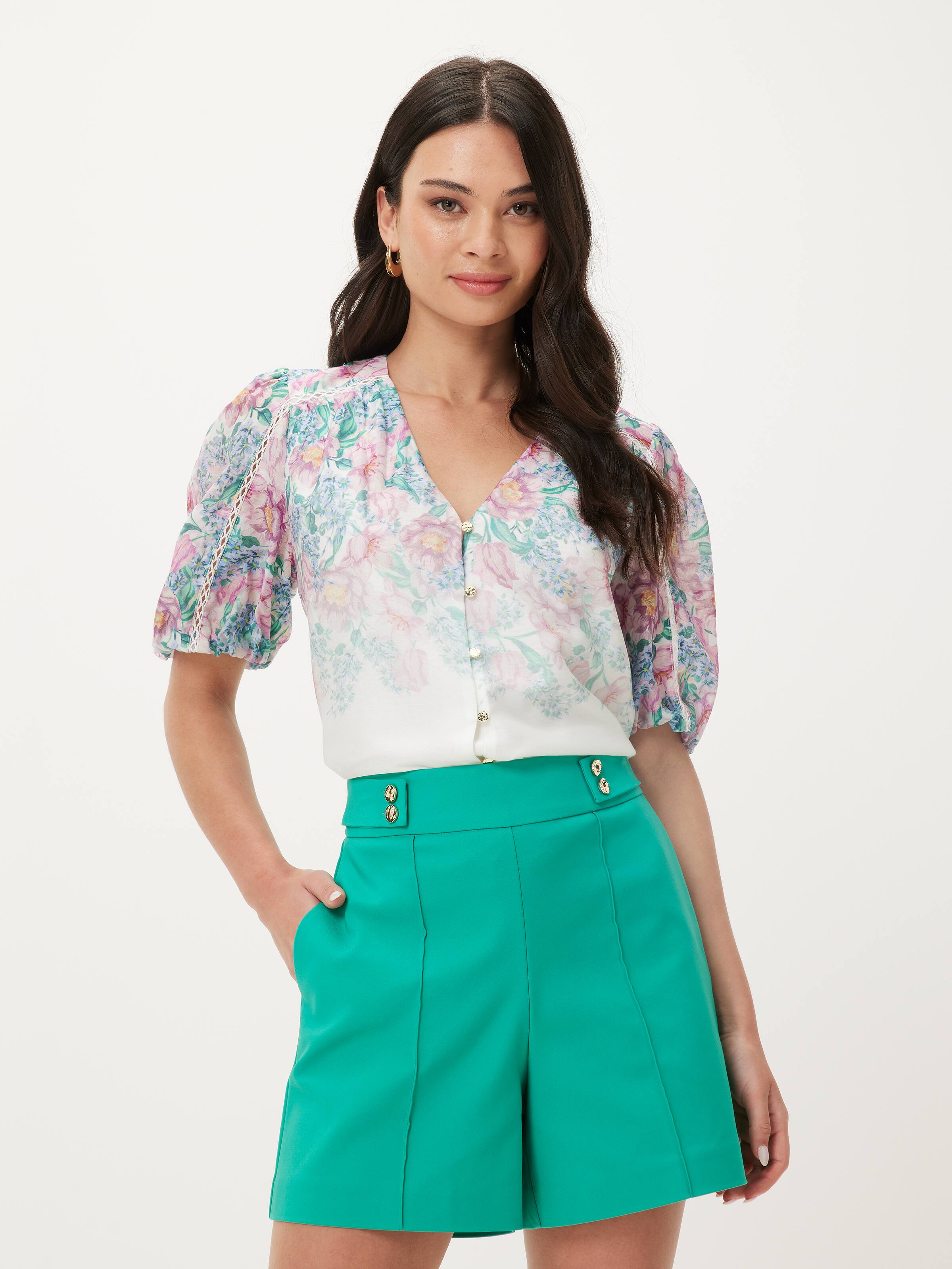 Dahlia Lace Detail Blouse