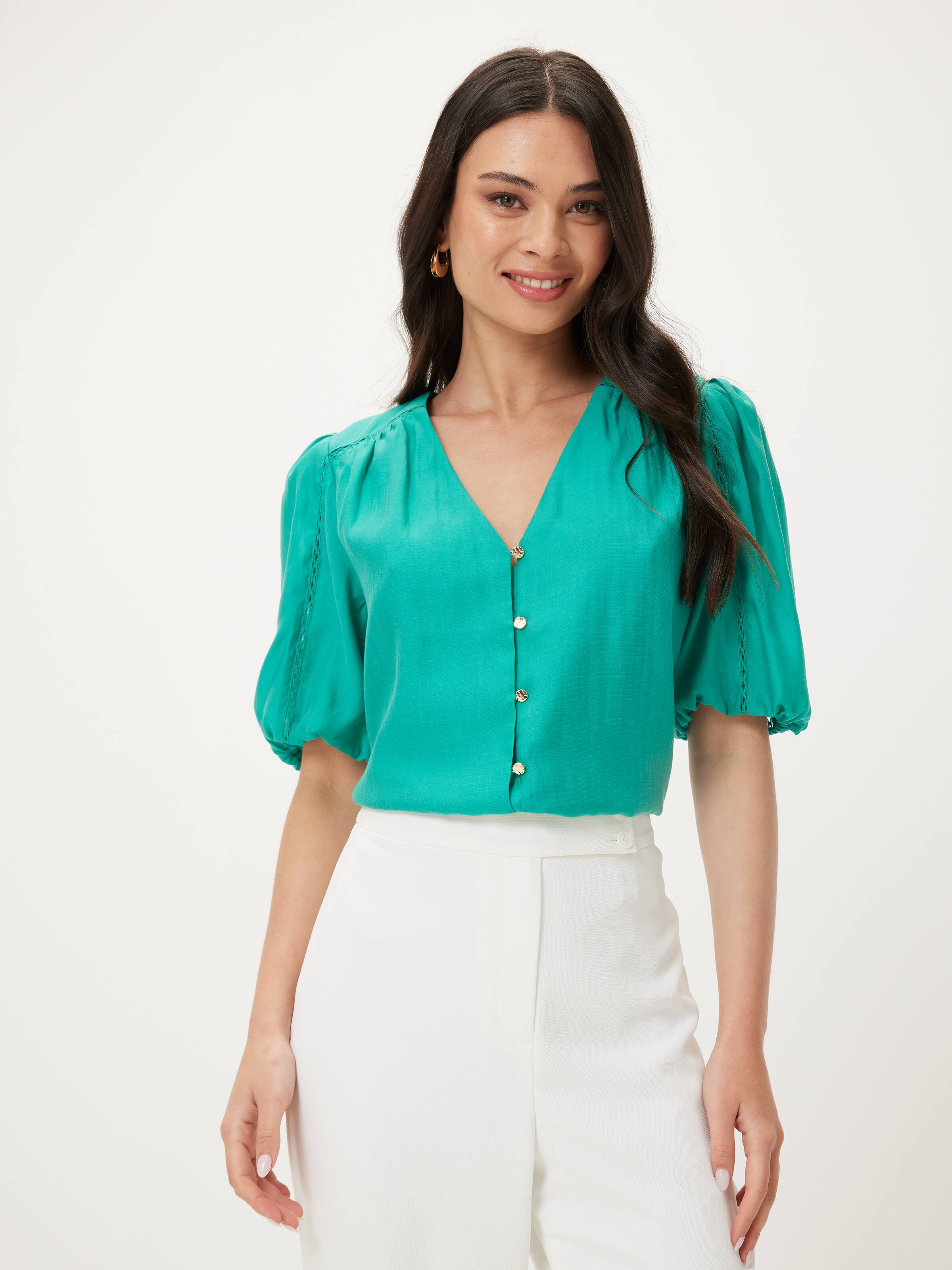 Dahlia Lace Detail Blouse