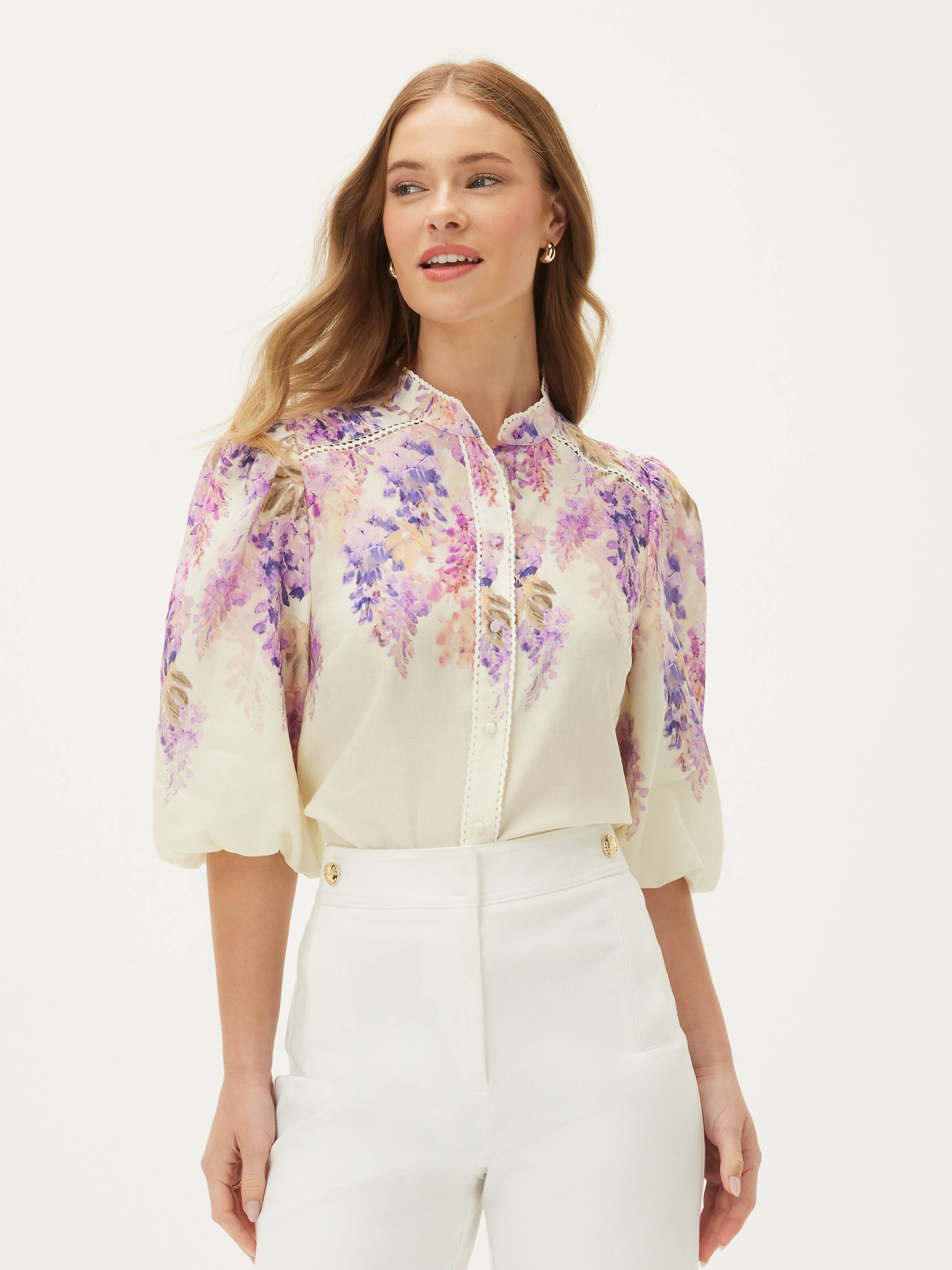 Frankie Lace Trim Shirt
