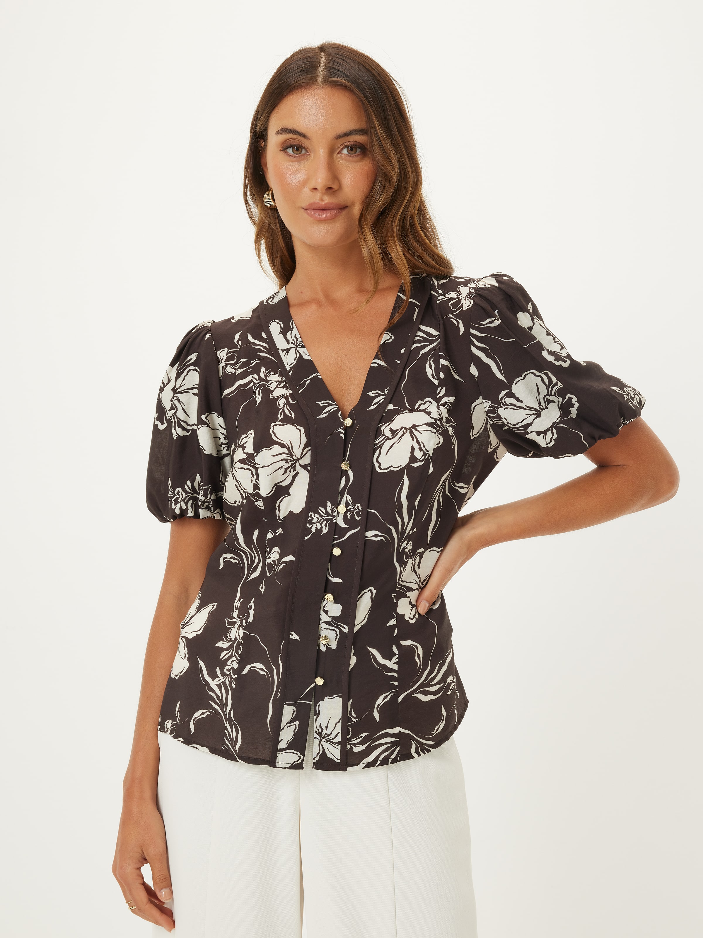 Summer Short Sleeve Blouse