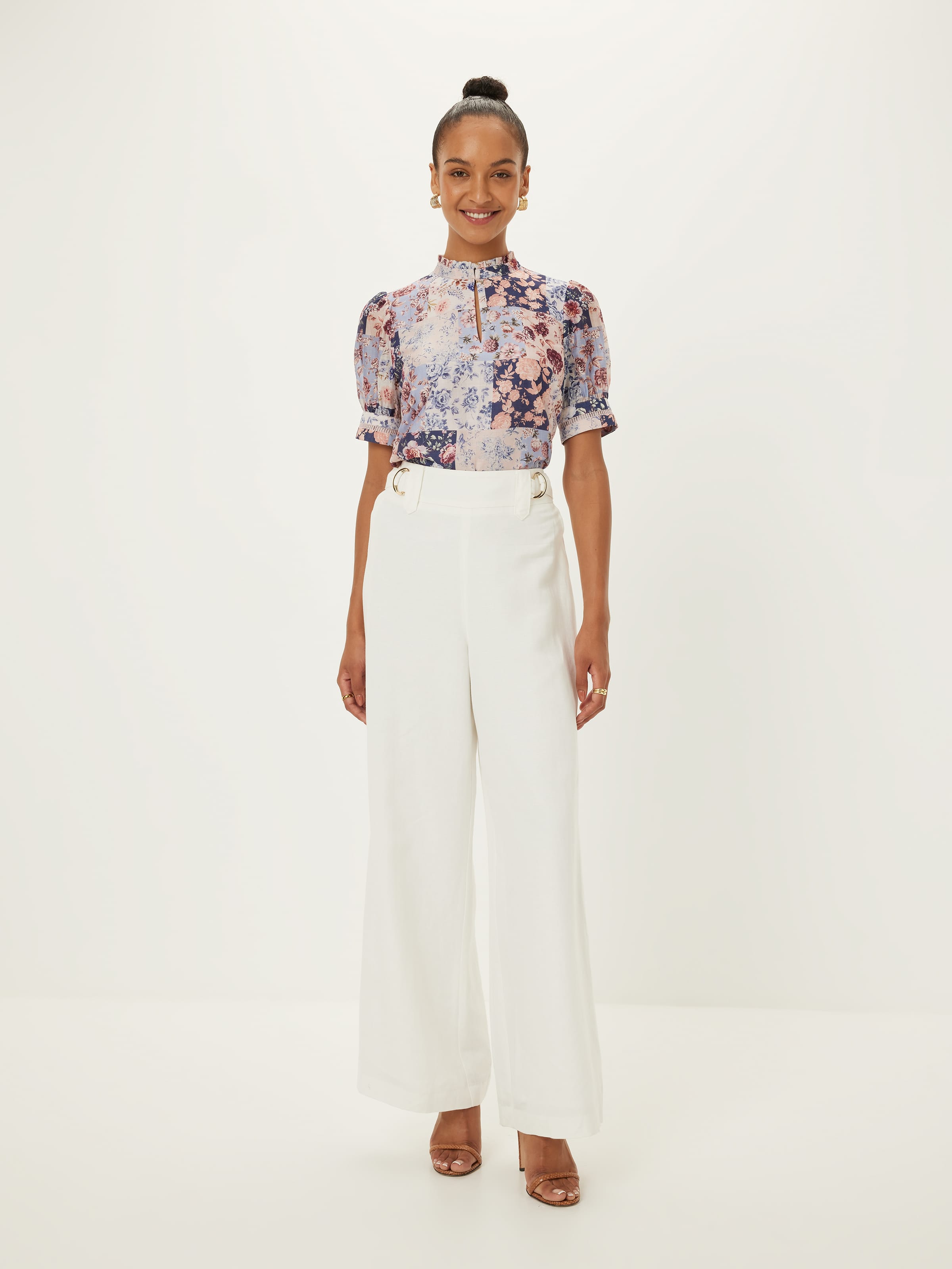 Sophia Lace Trim Top
