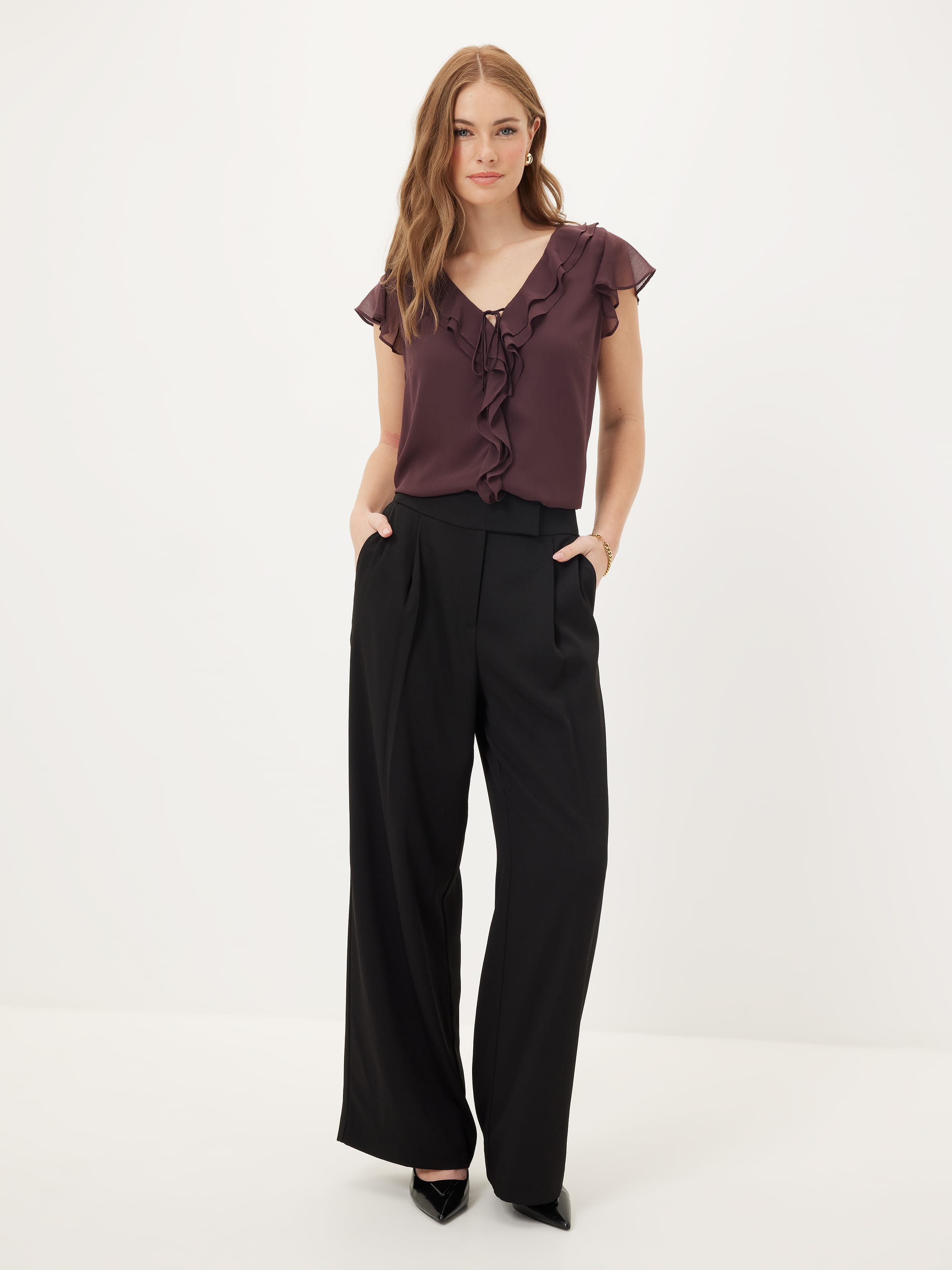 Jodie Ruffle Blouse