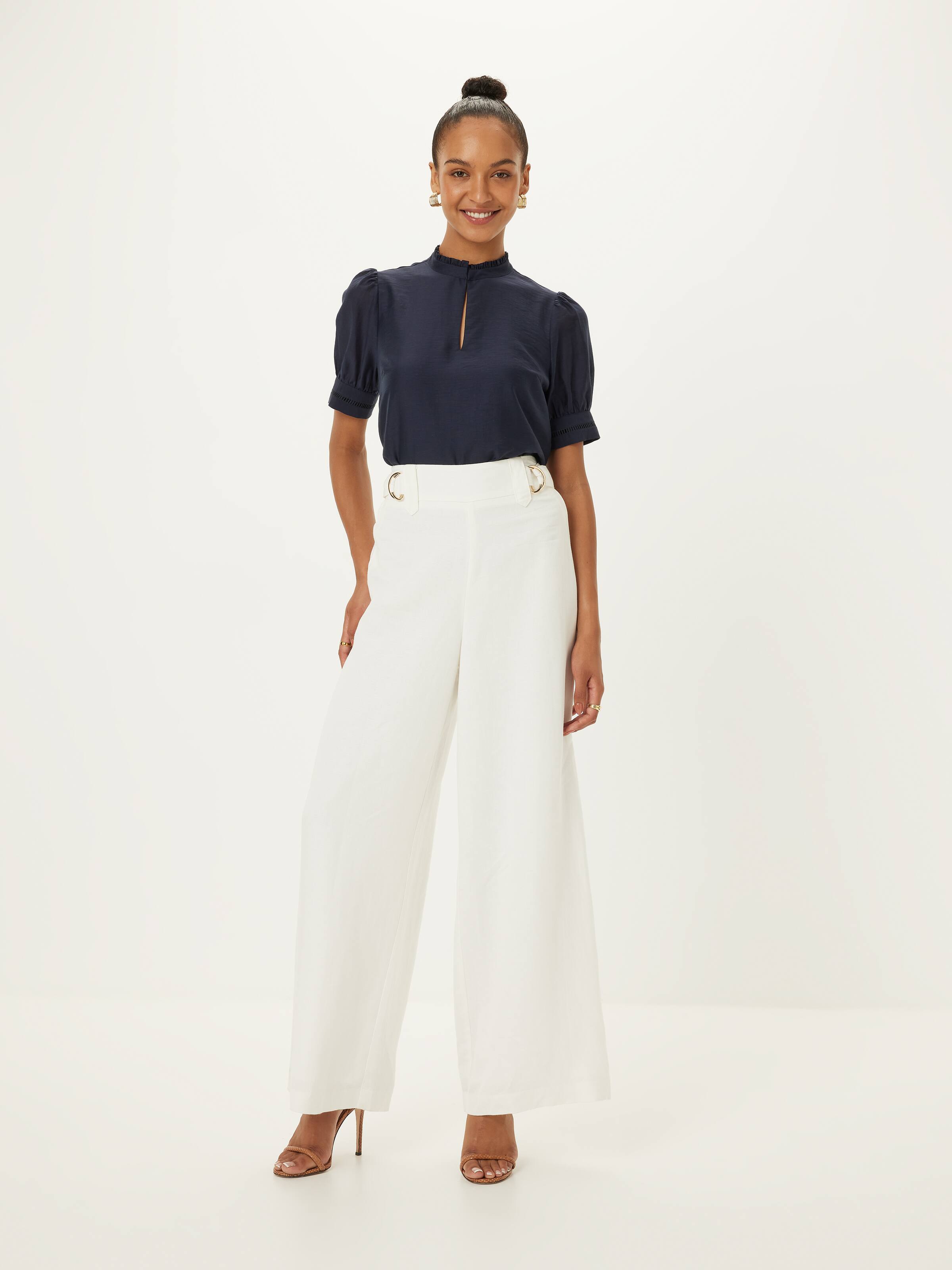 Sophia Lace Trim Top