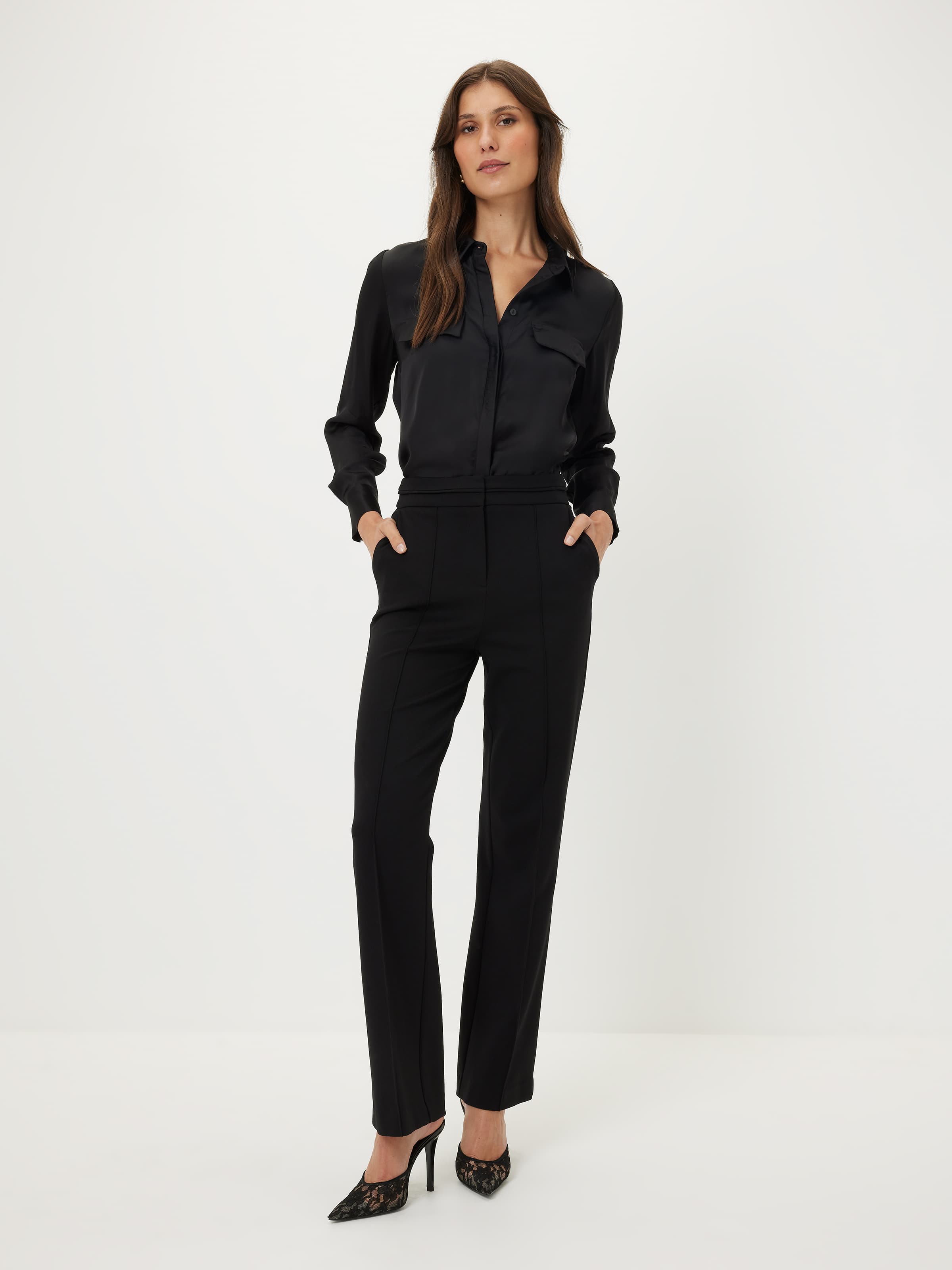 Simone Satin Shirt