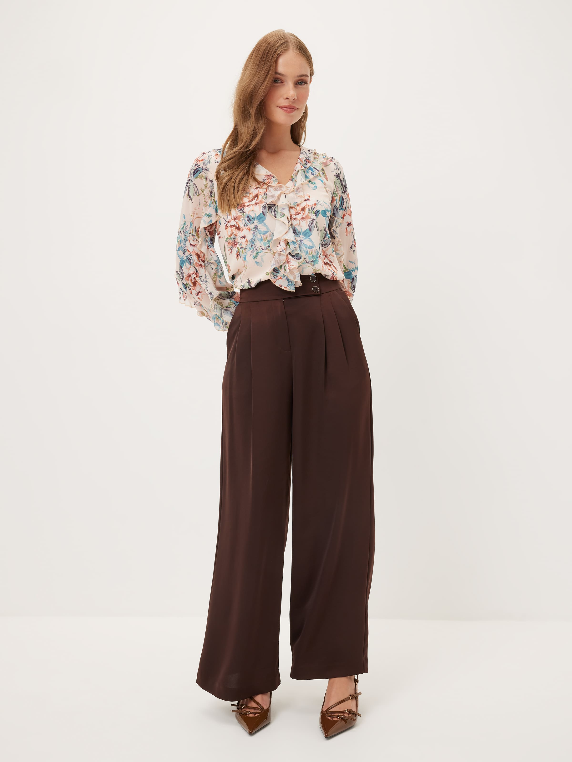 Sienna Soft Frill Blouse