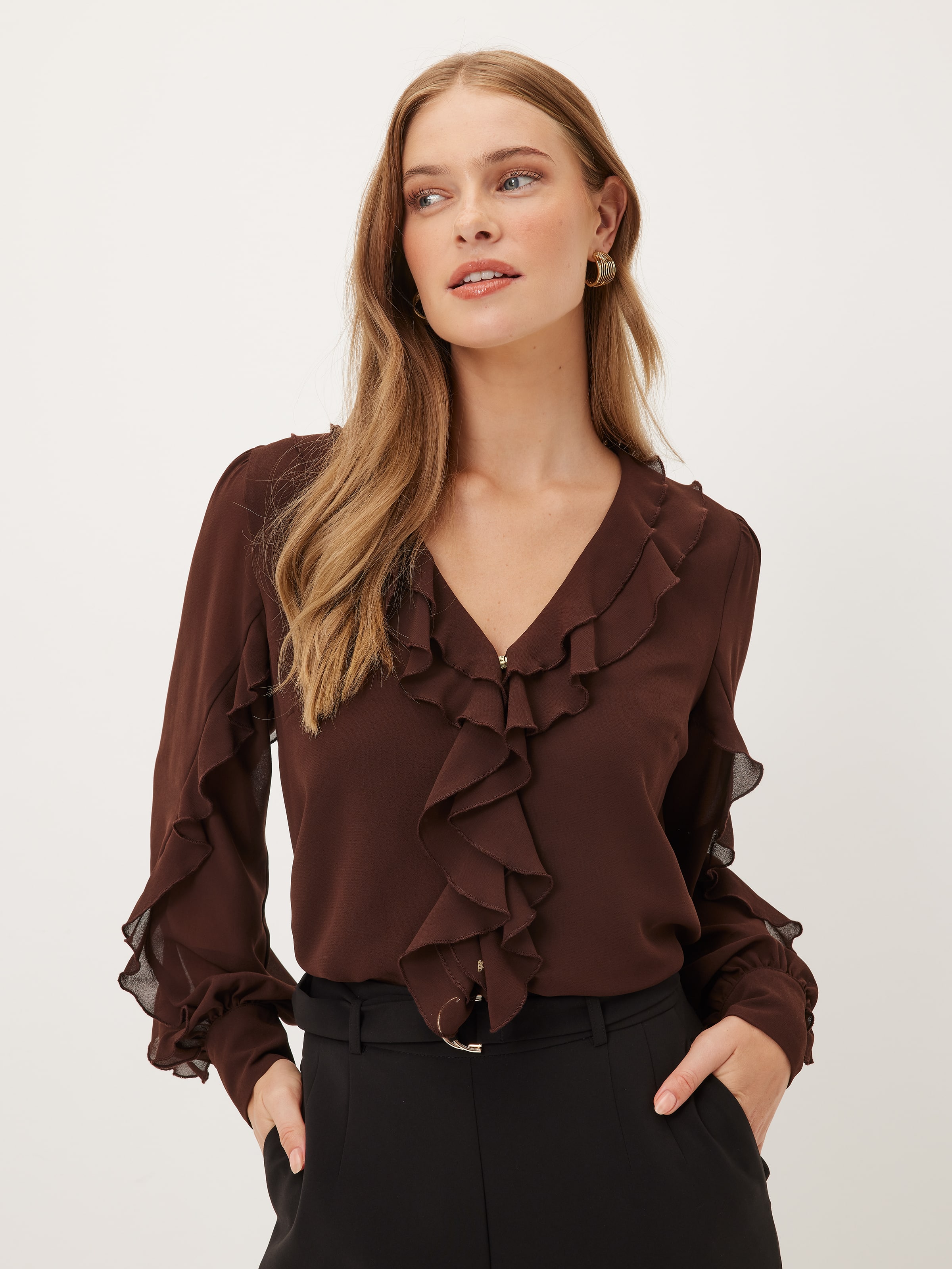 Sienna Soft Frill Blouse