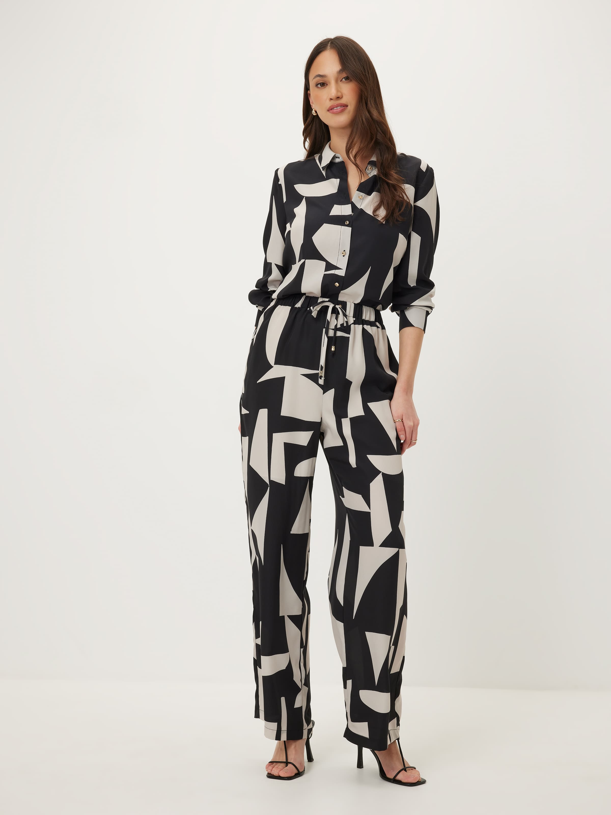 Pattern Pop Long Sleeve Shirt