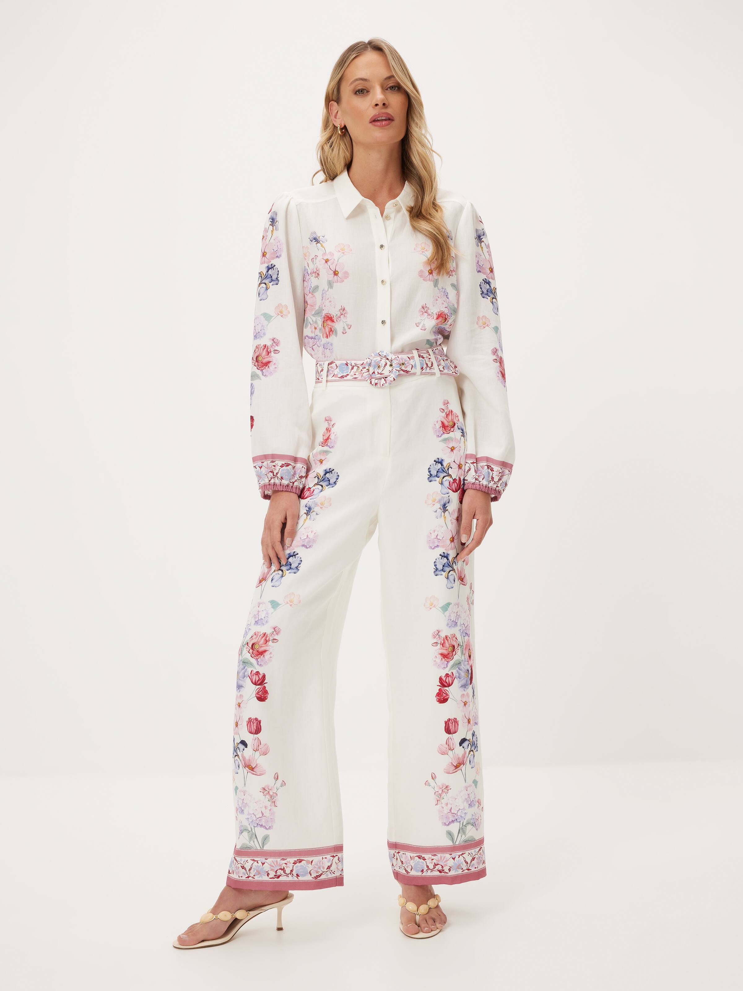 Royal Aster Co-Ord Shirt