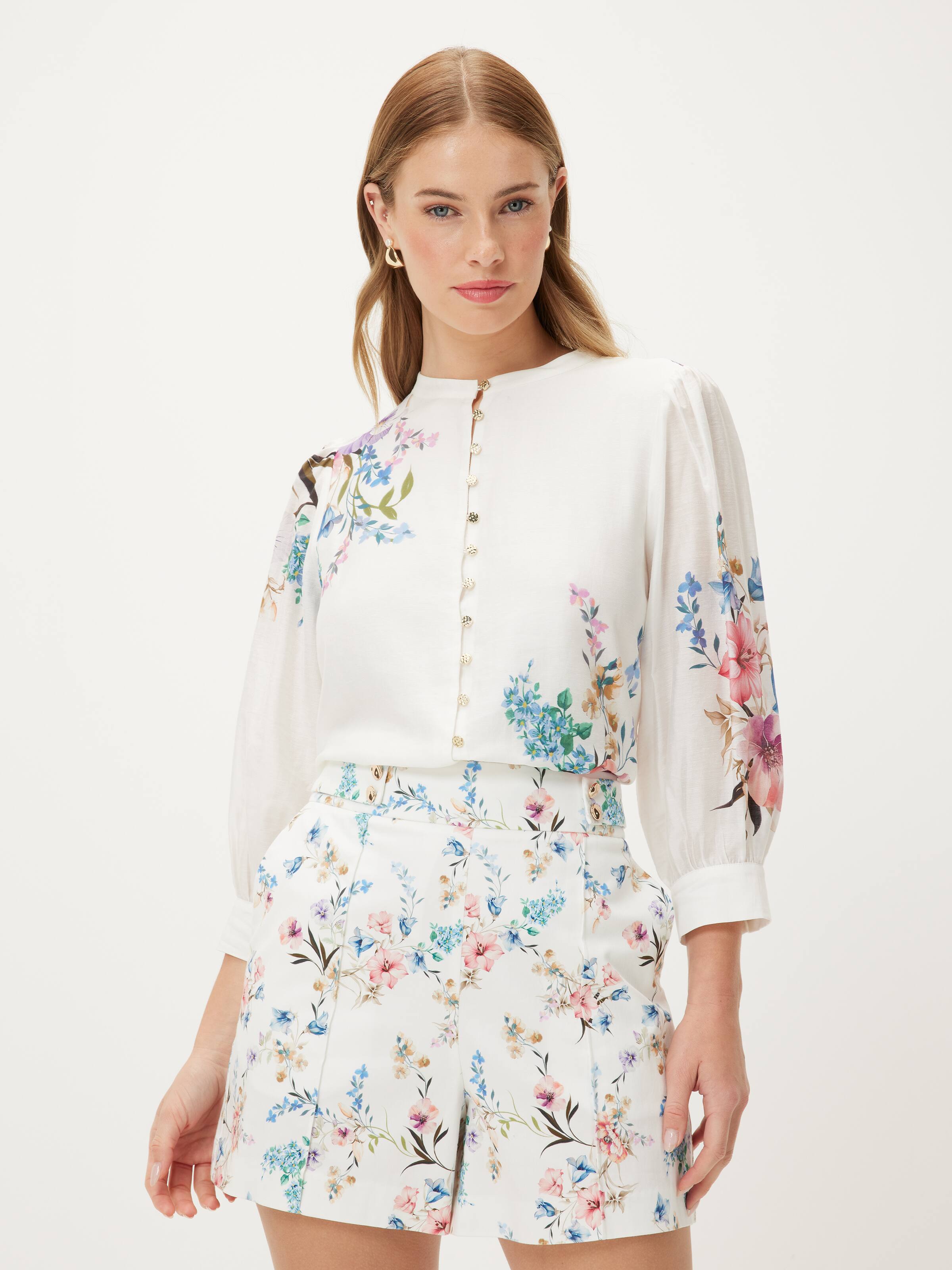 Victoria Printed Blouse