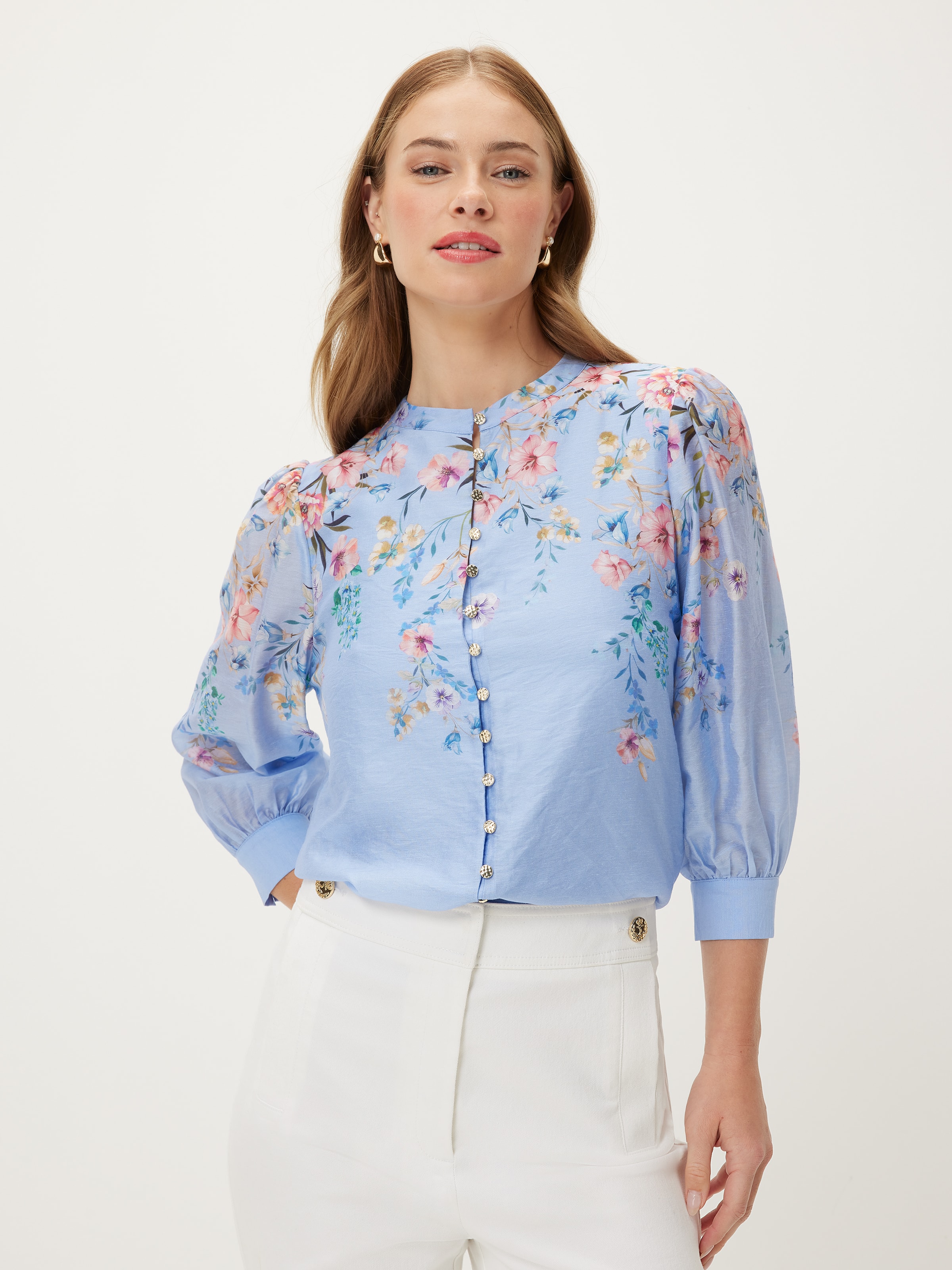 Victoria Printed Blouse