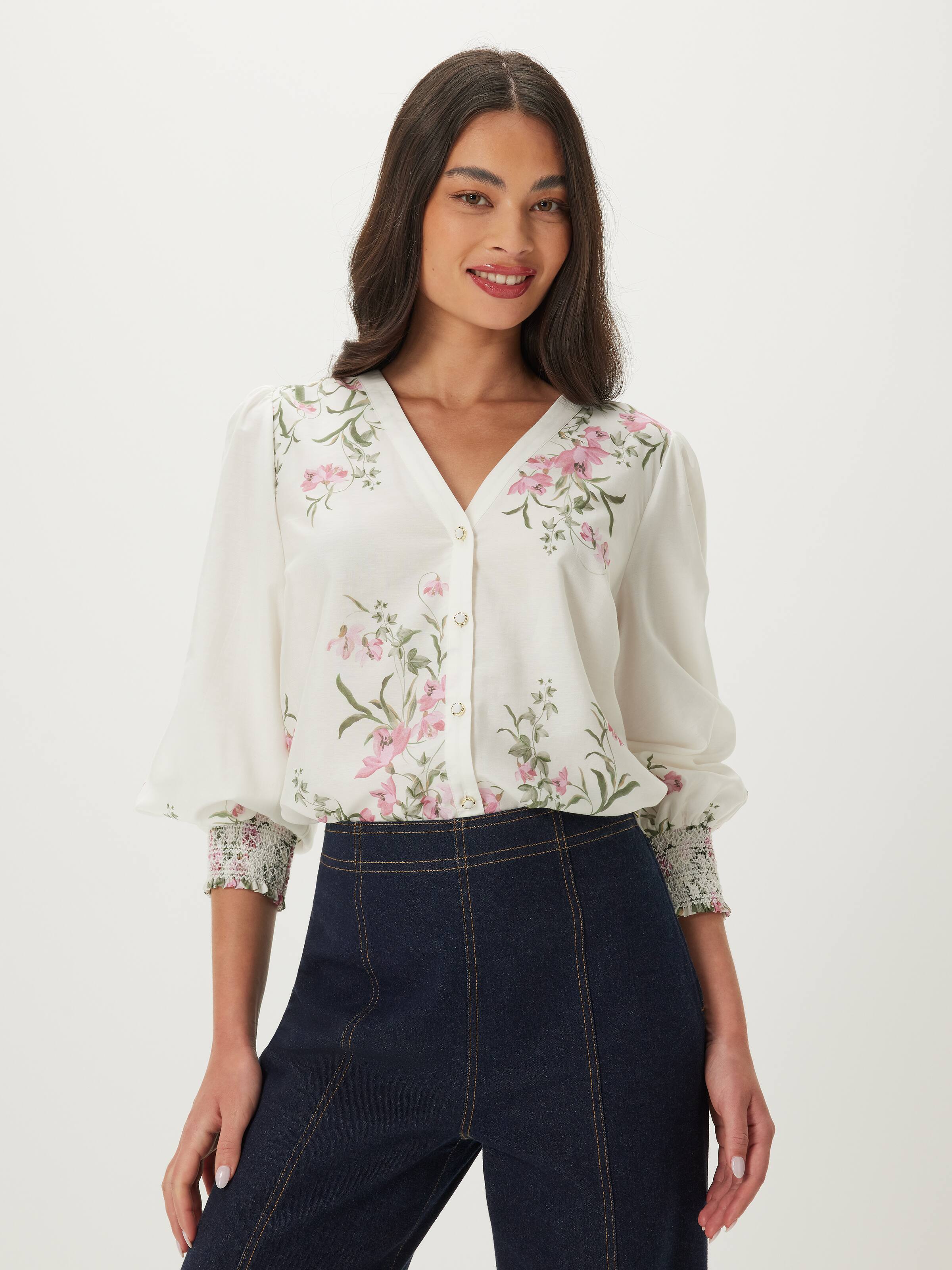 Tarmi Button Through Blouse