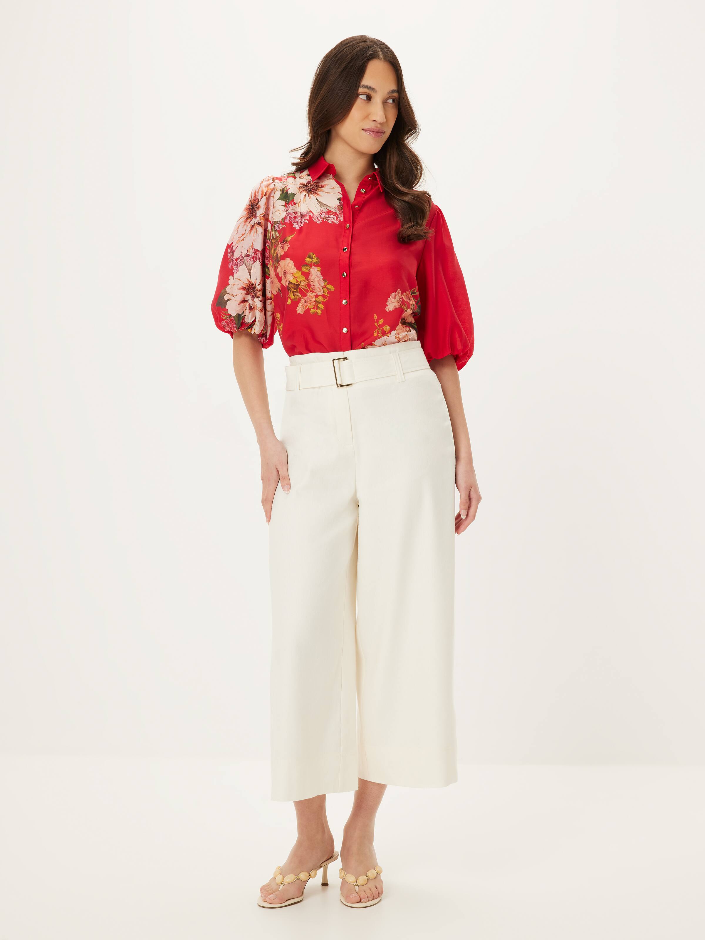 Amie Puff Sleeveless Shirt