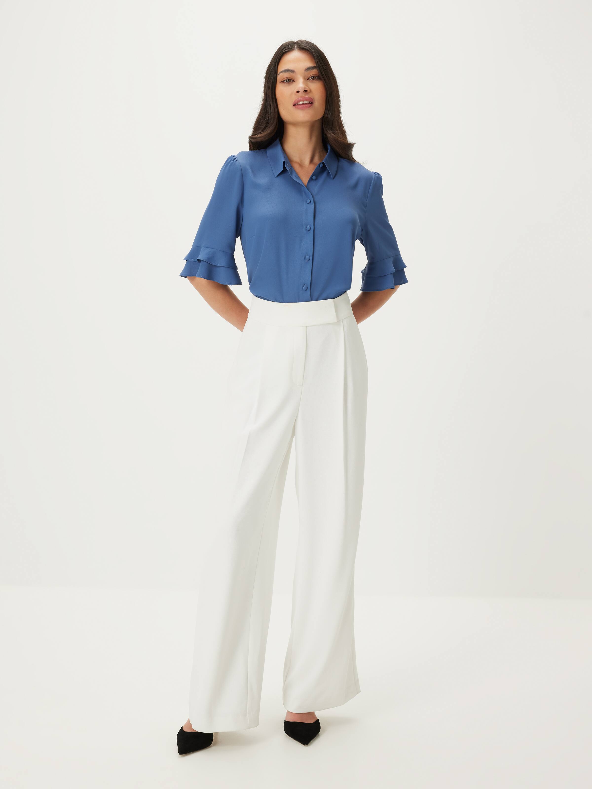 Kayla 3/4 Sleeve Button Up Shirt