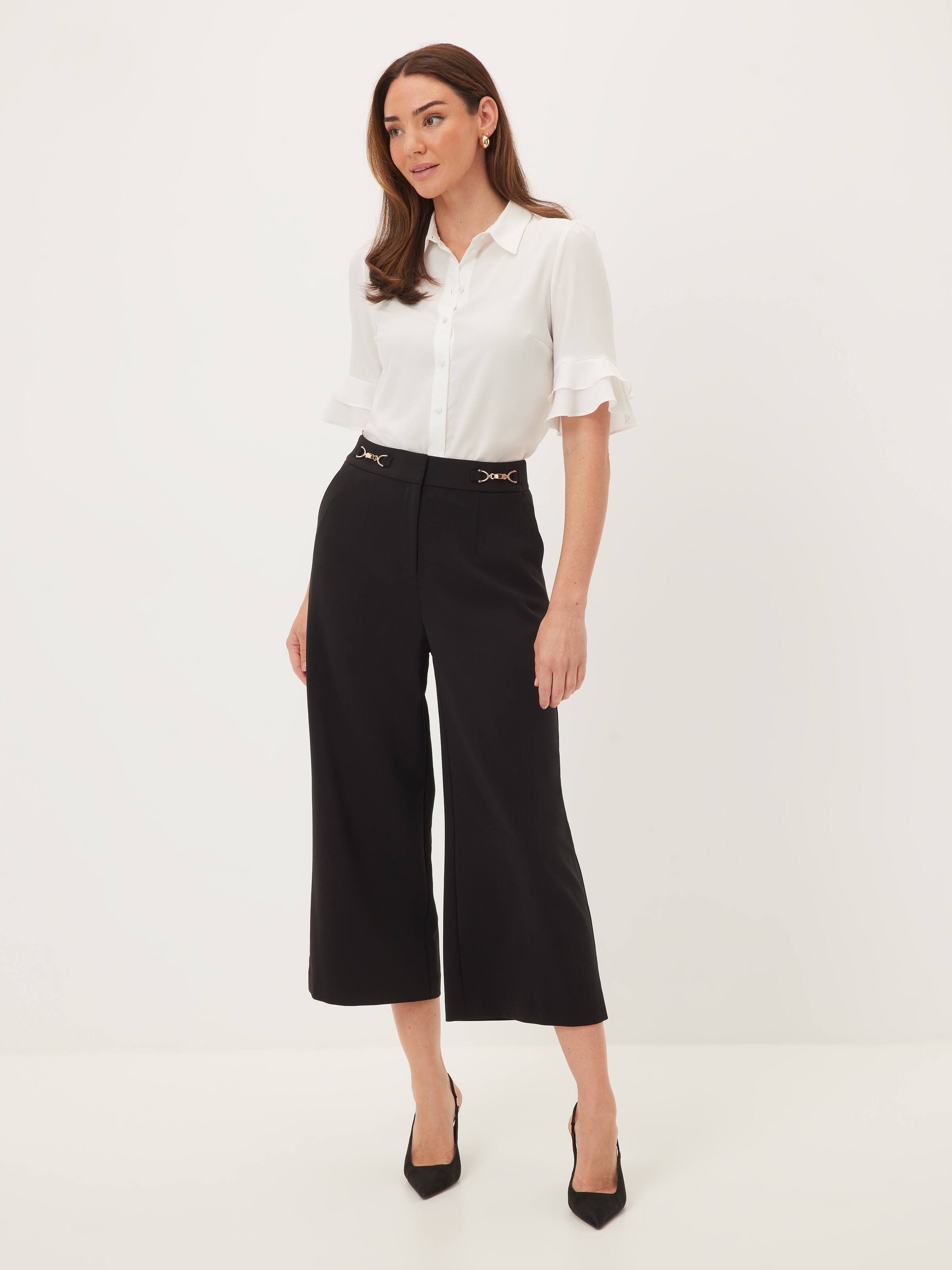 Kayla 3/4 Sleeve Button Up Shirt