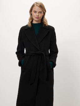 Winnie Wool Wrap Coat