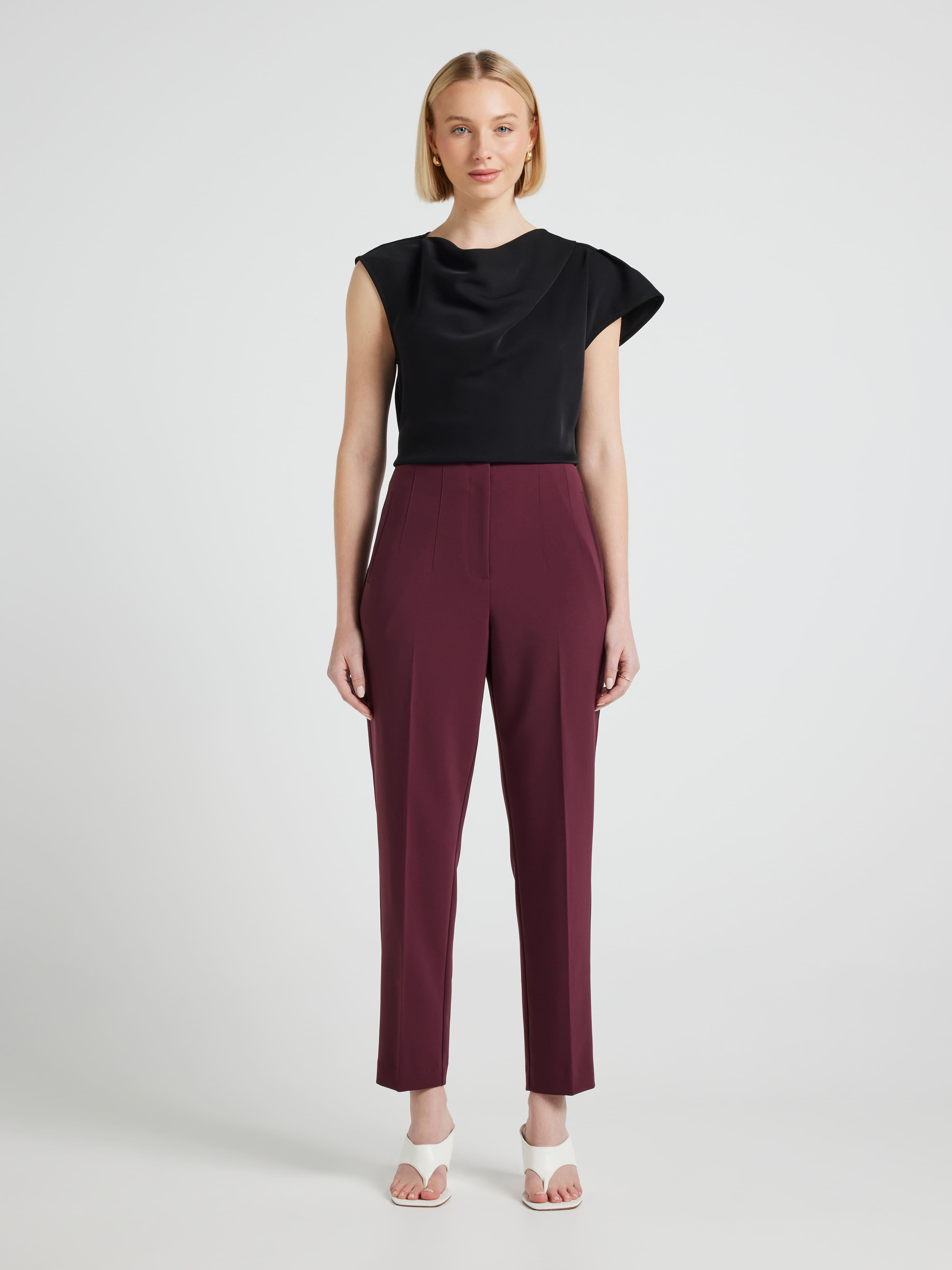 Carson Cowl Top
