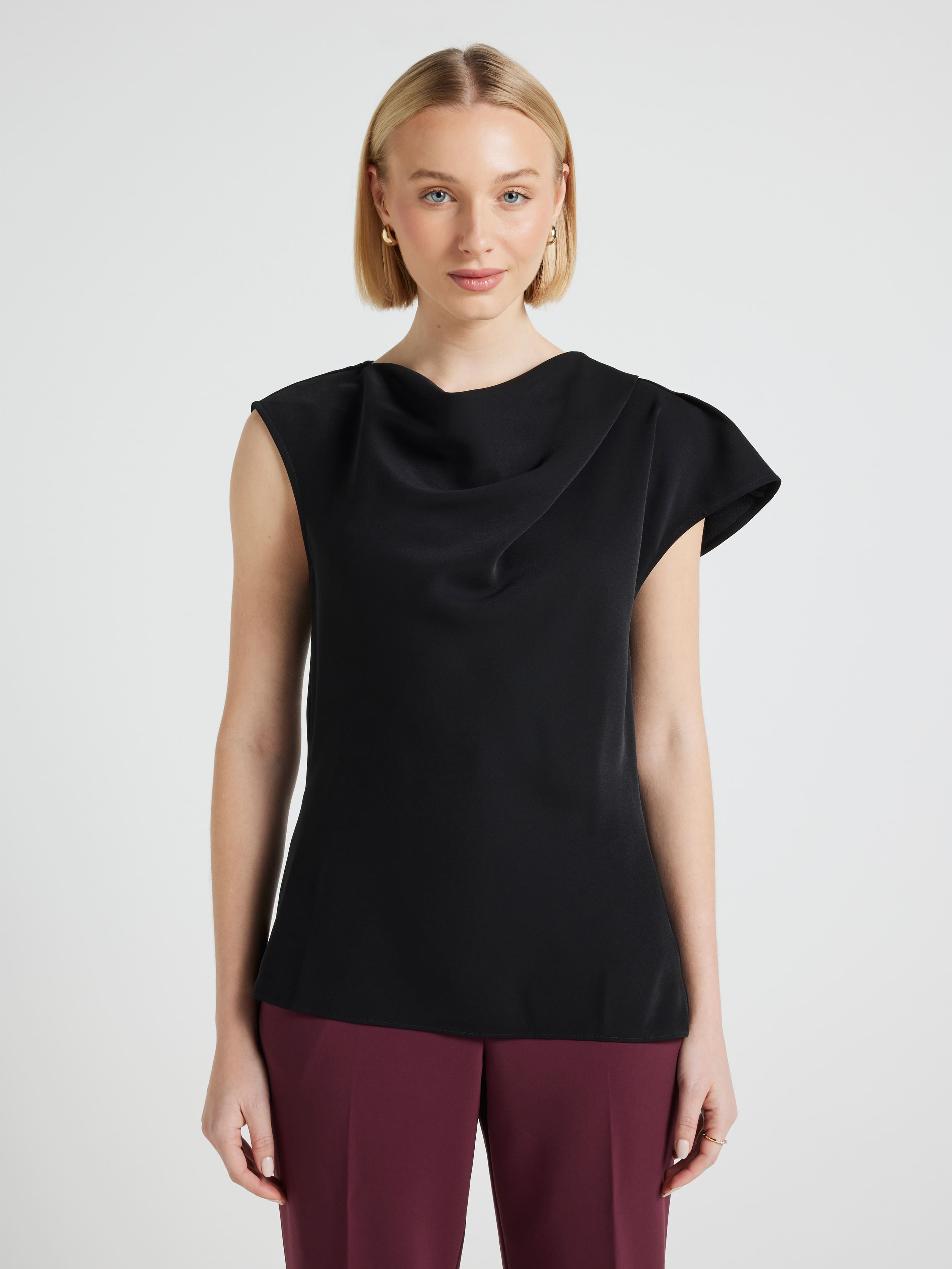 Carson Cowl Top