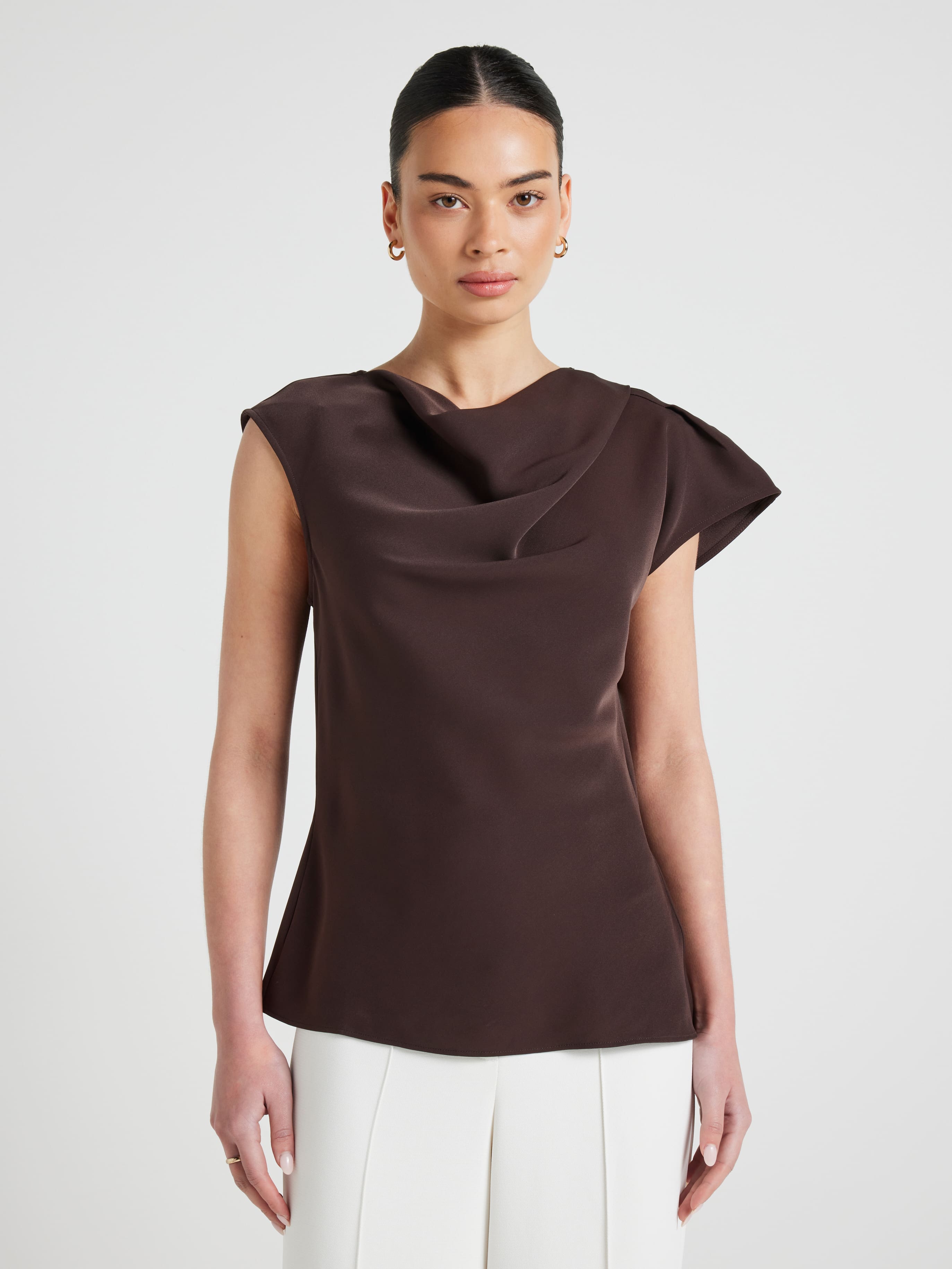 Carson Cowl Top