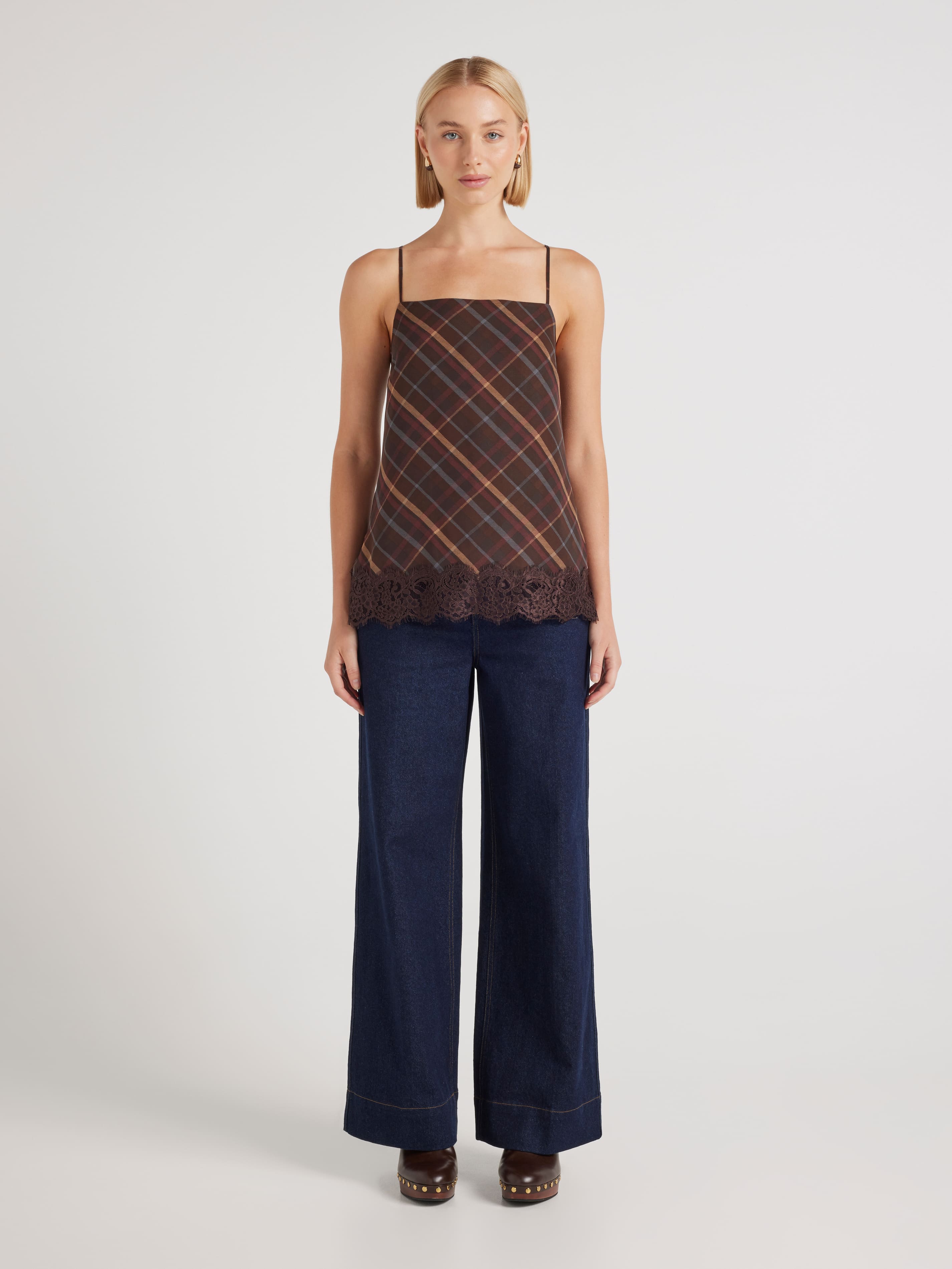Sadie Lace Trim Cami