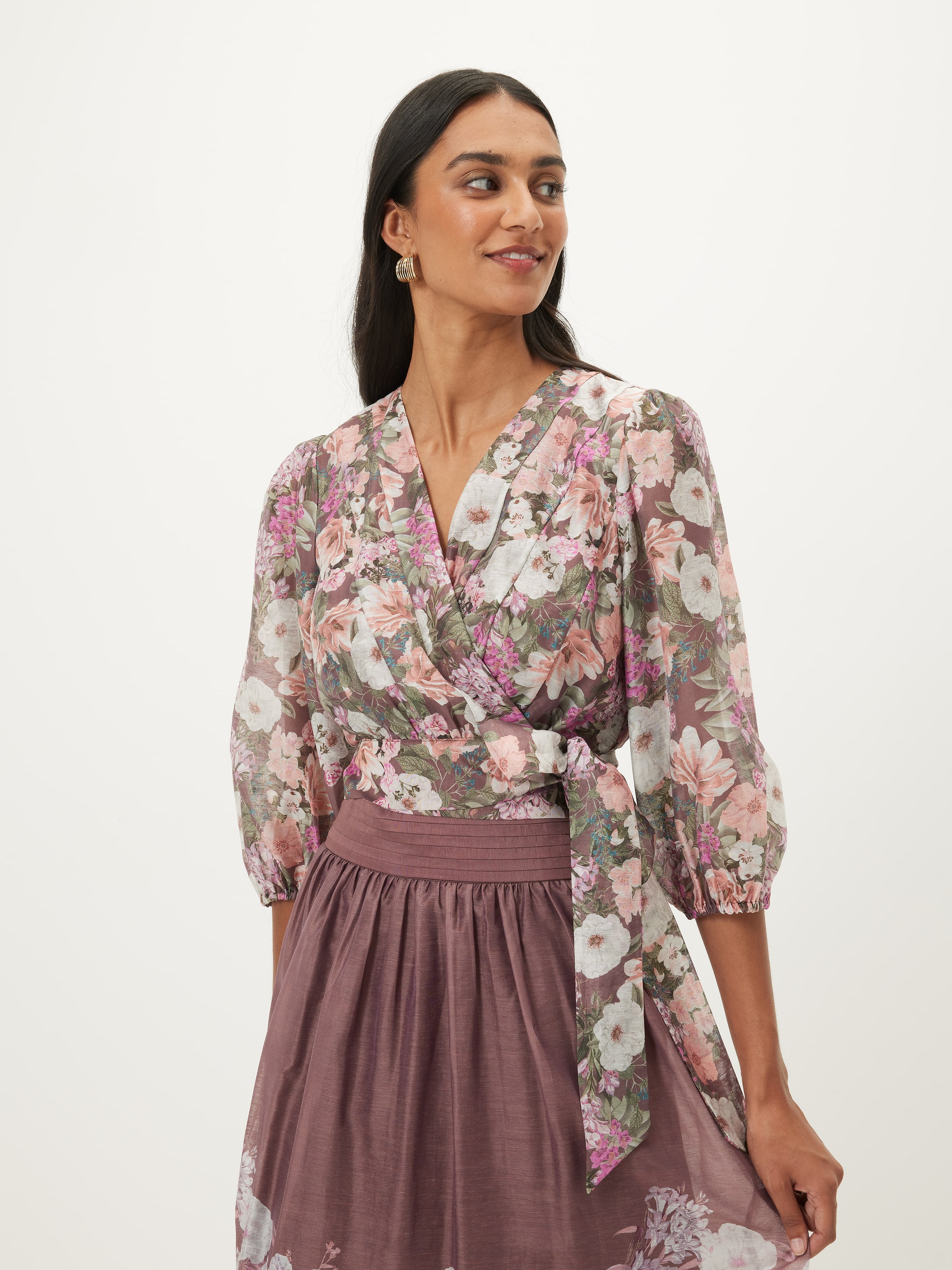 Wren Panelled Wrap Top