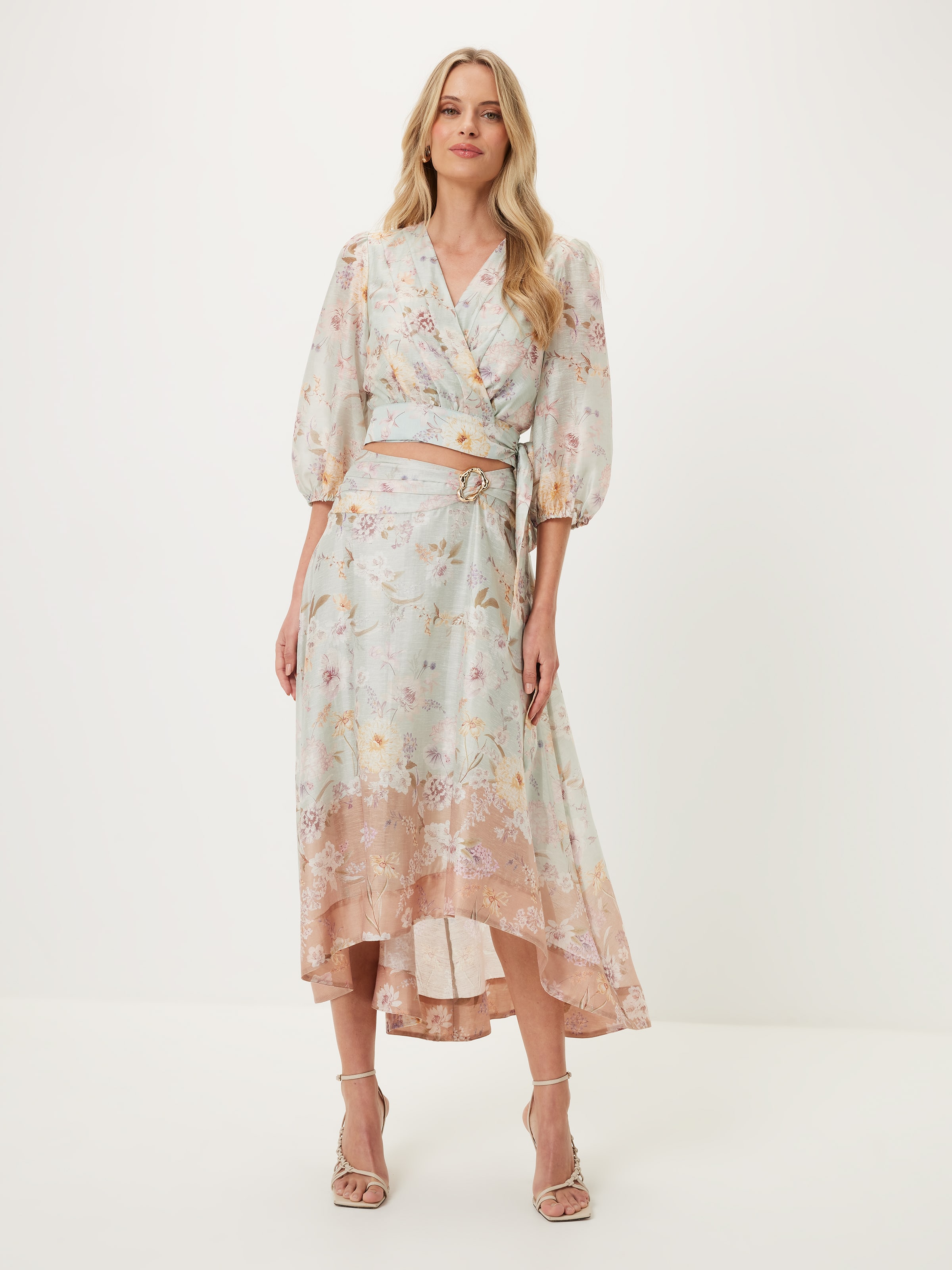 Wren Panelled Wrap Top