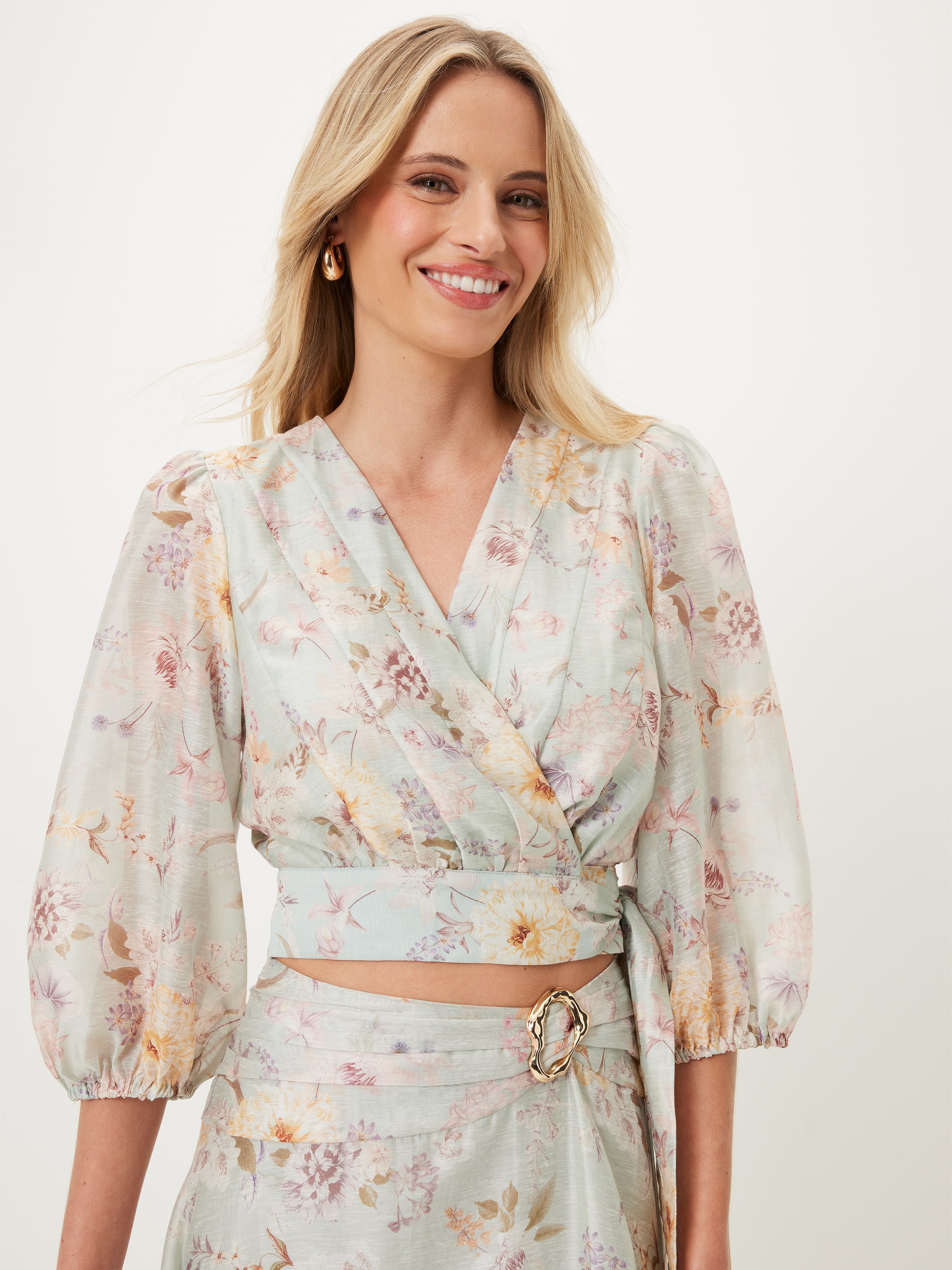 Wren Panelled Wrap Top
