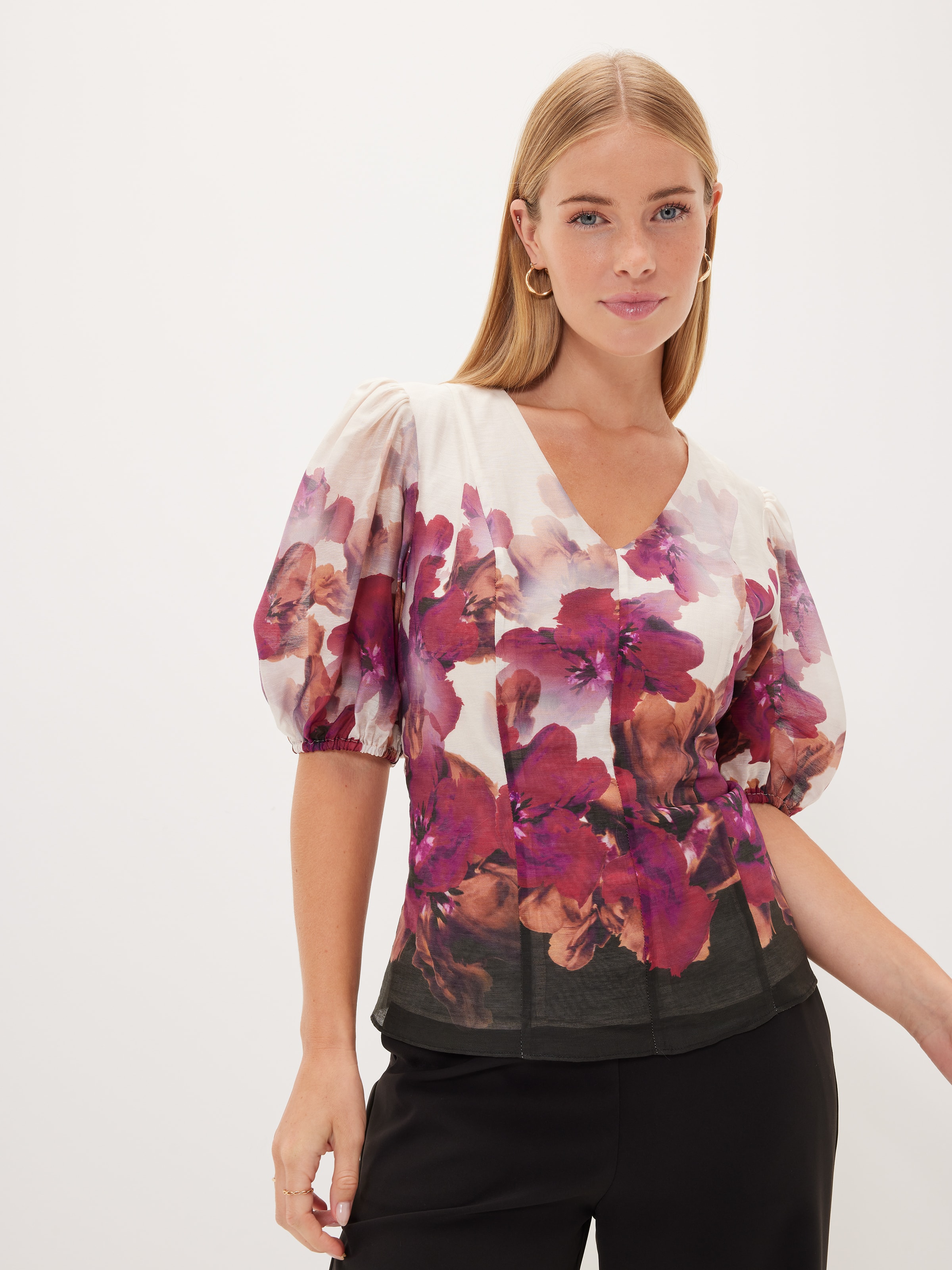 Peplum hotsell top portmans