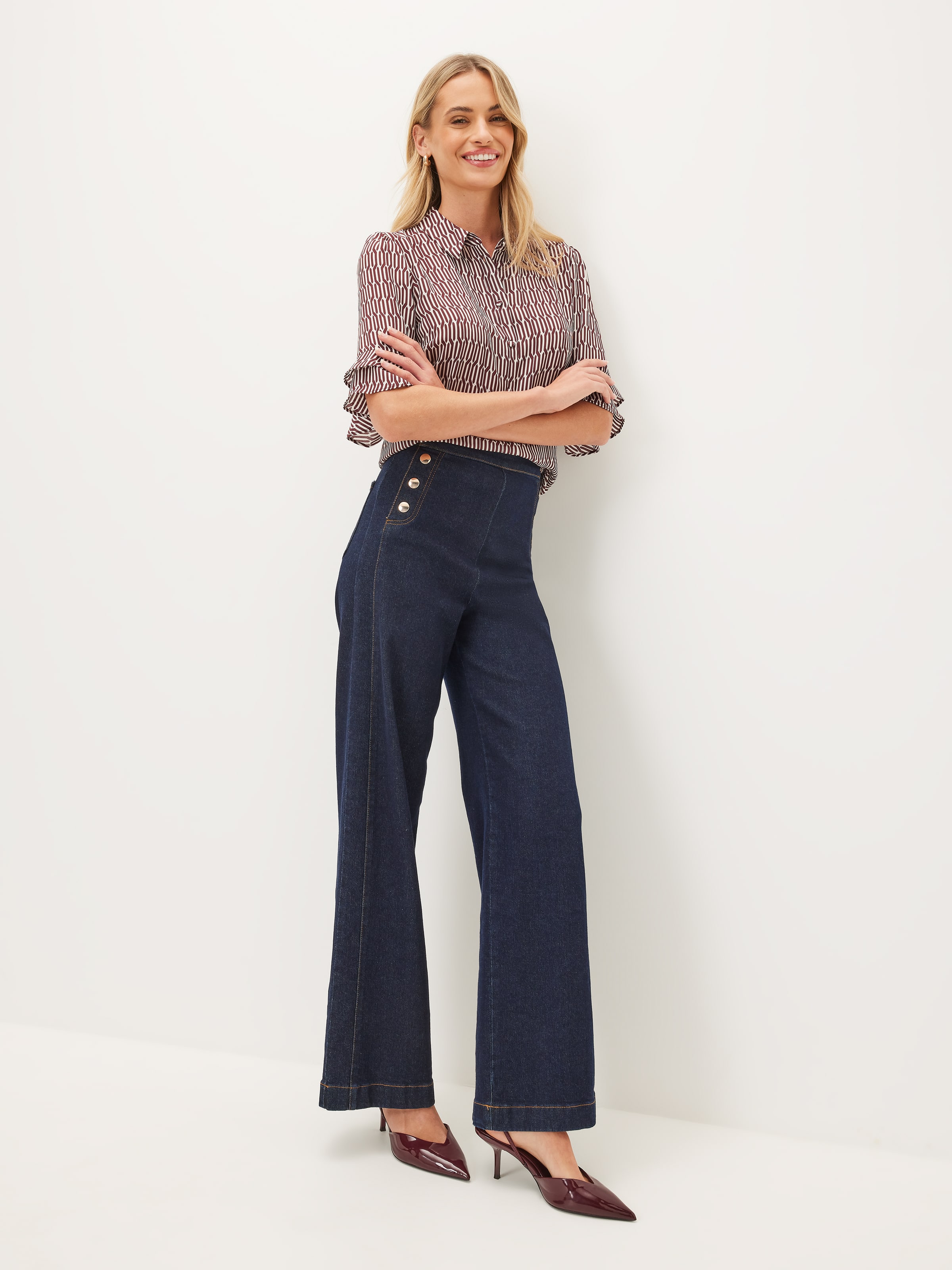 Kayla Button Up Shirt